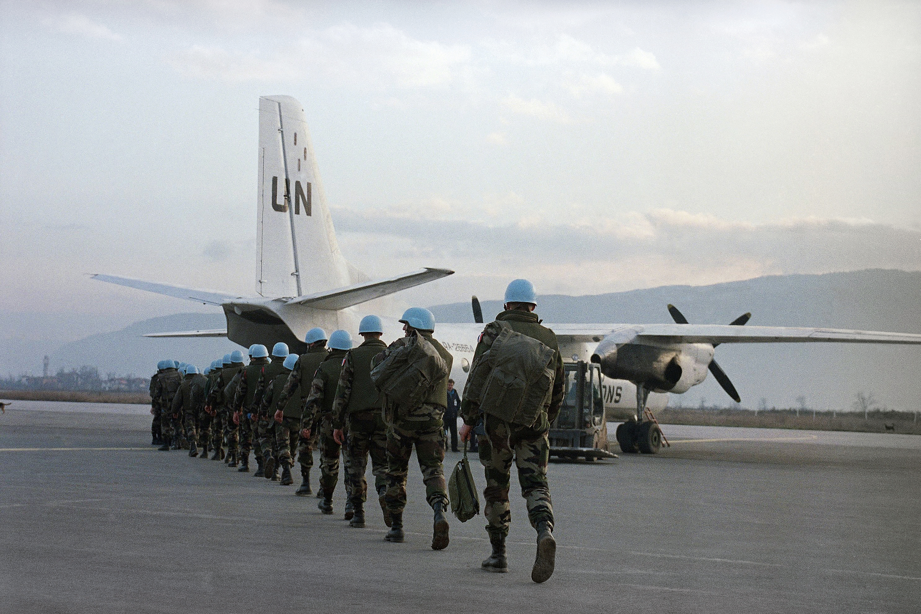 Bosnia Civil War UN Troops