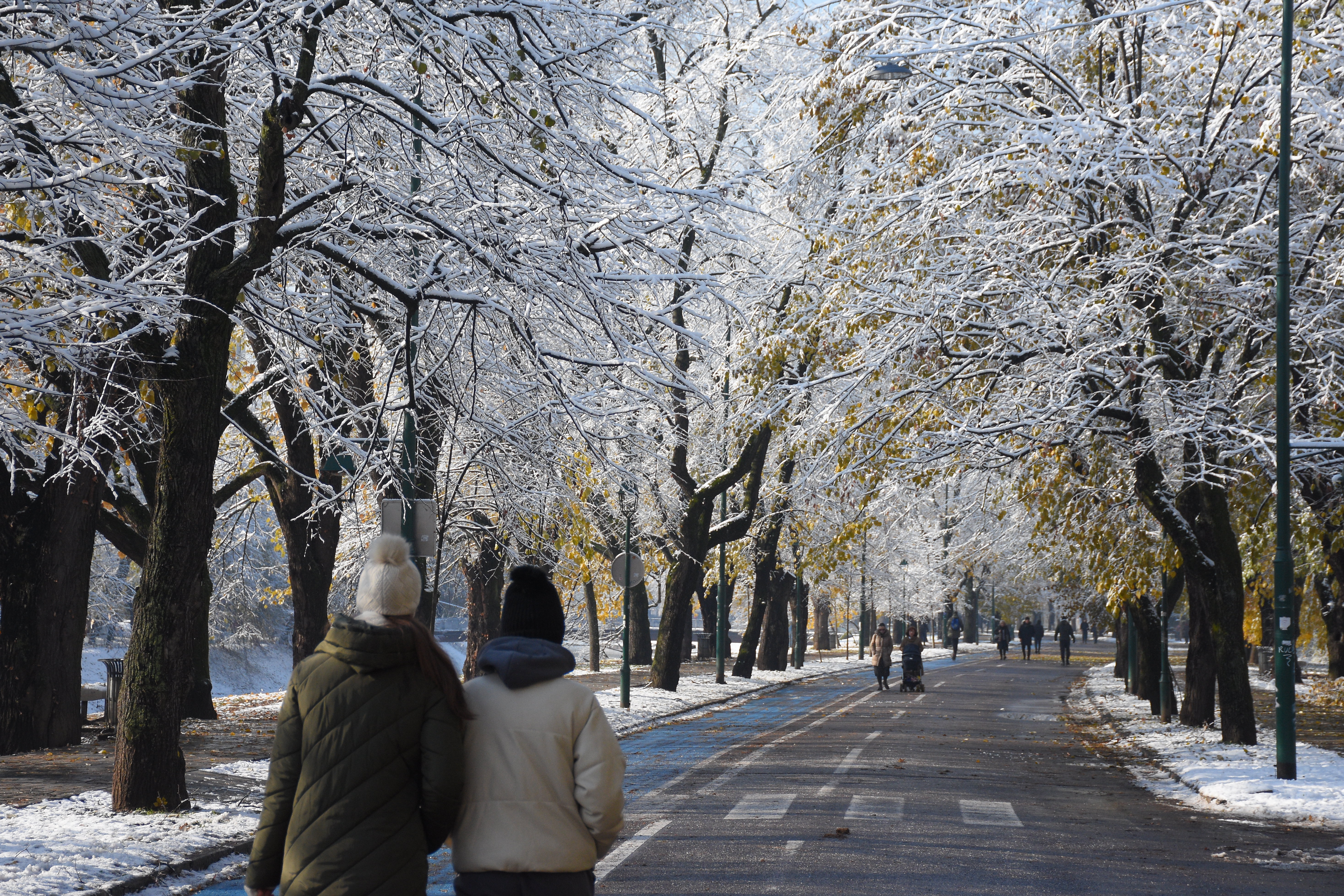 Sarajevo, snijeg, zima, vremenska prognoza, vilsonovo šetalište
