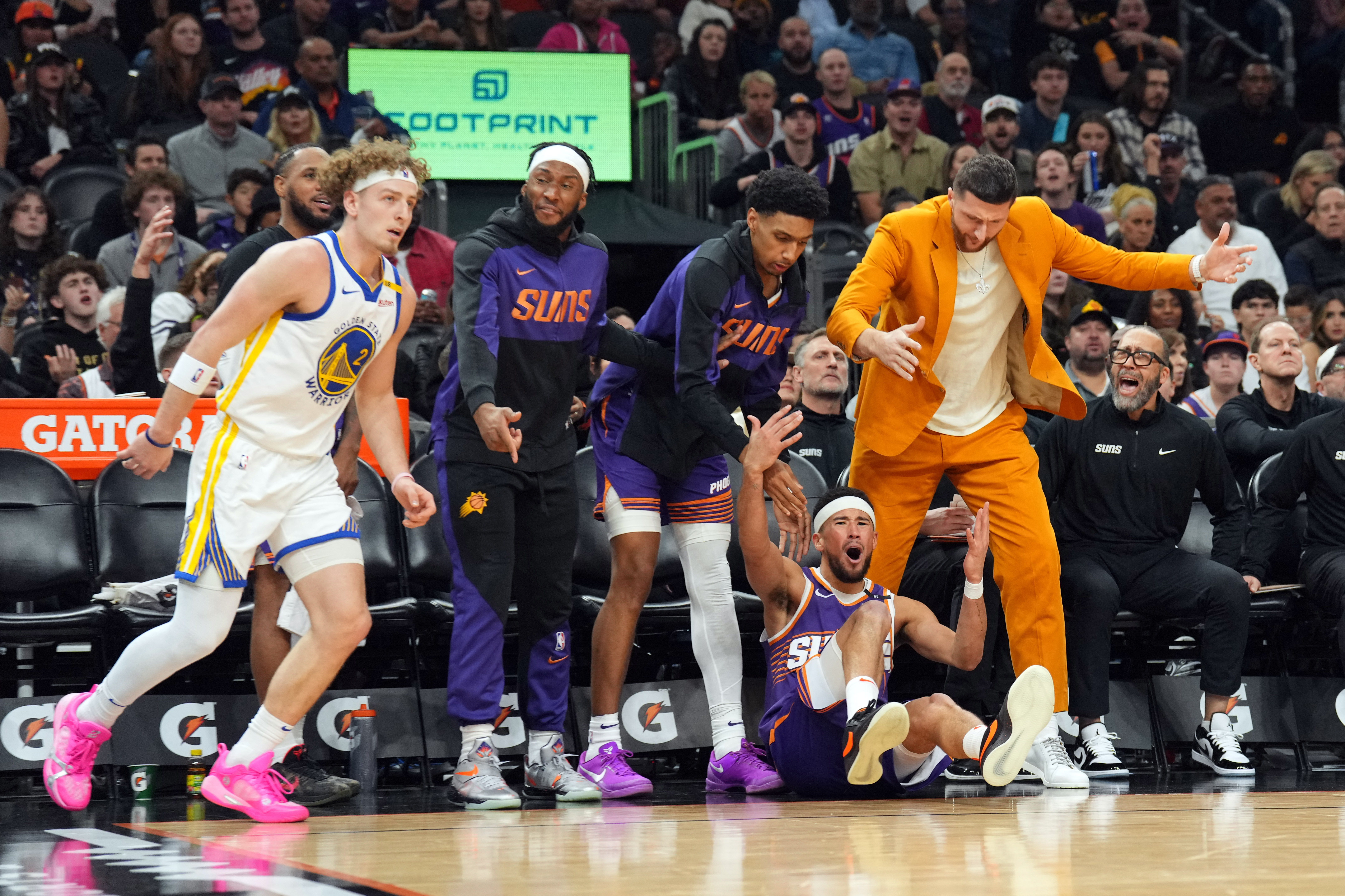 NBA: Golden State Warriors at Phoenix Suns