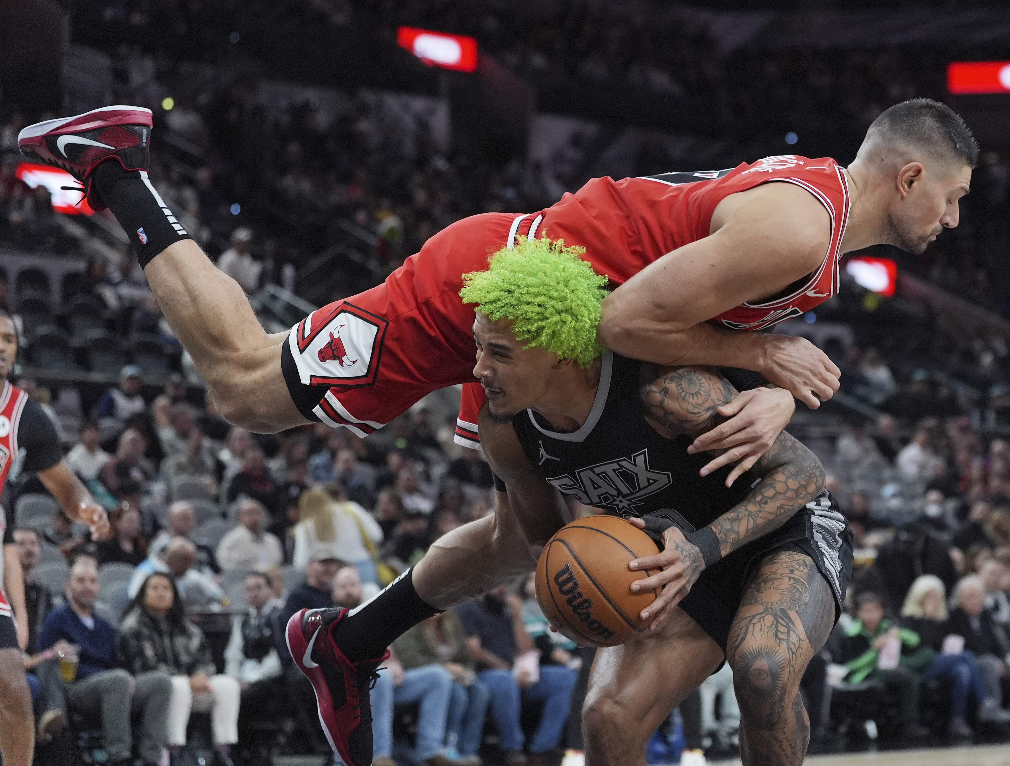 APTOPIX Bulls Spurs Basketball