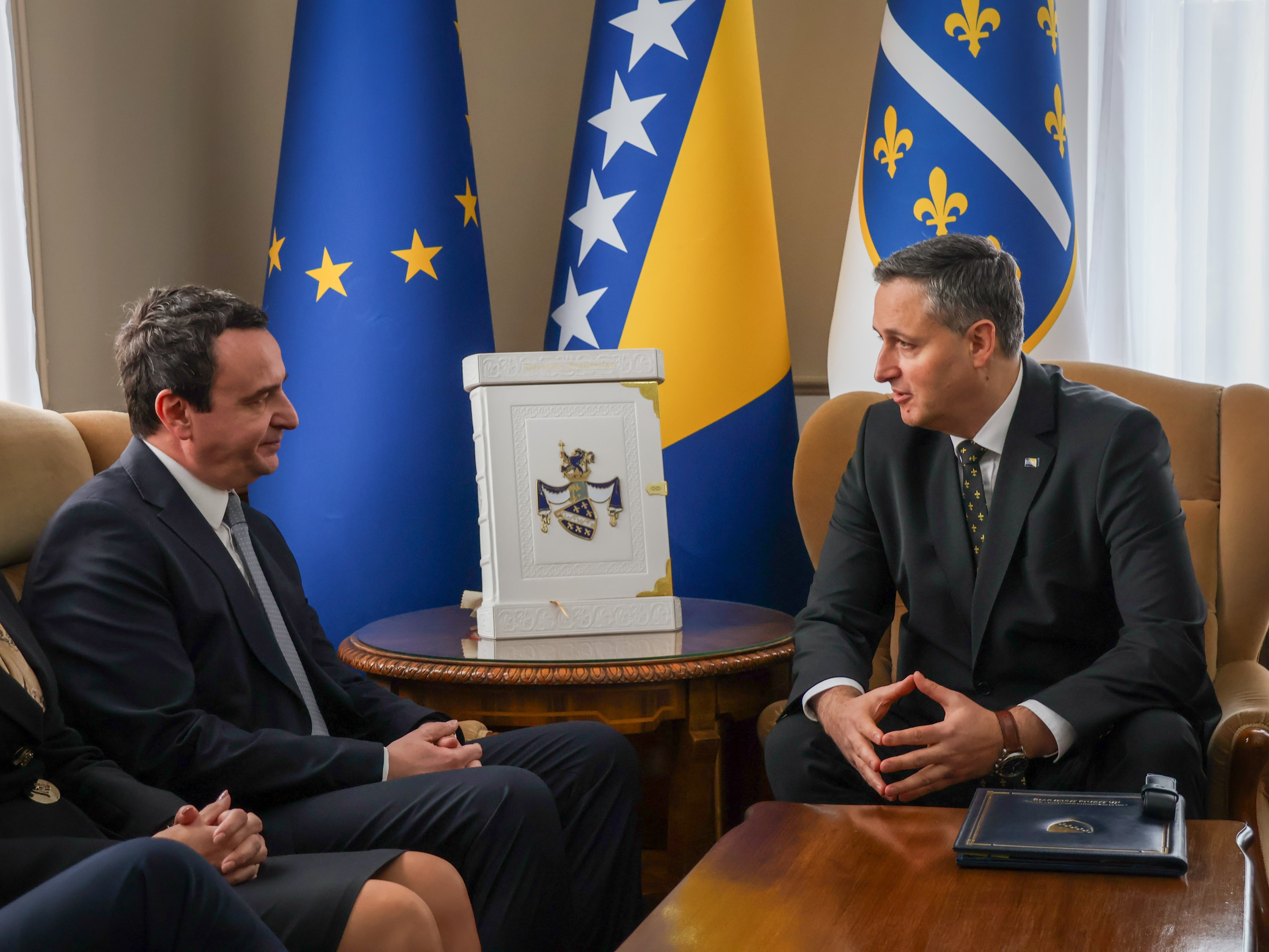 Albin Kurti Denis Bećirović