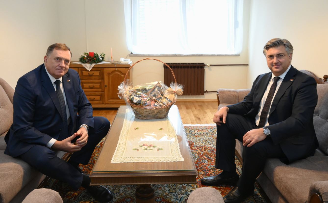 Milorad Dodik i Andrej plenkovič
