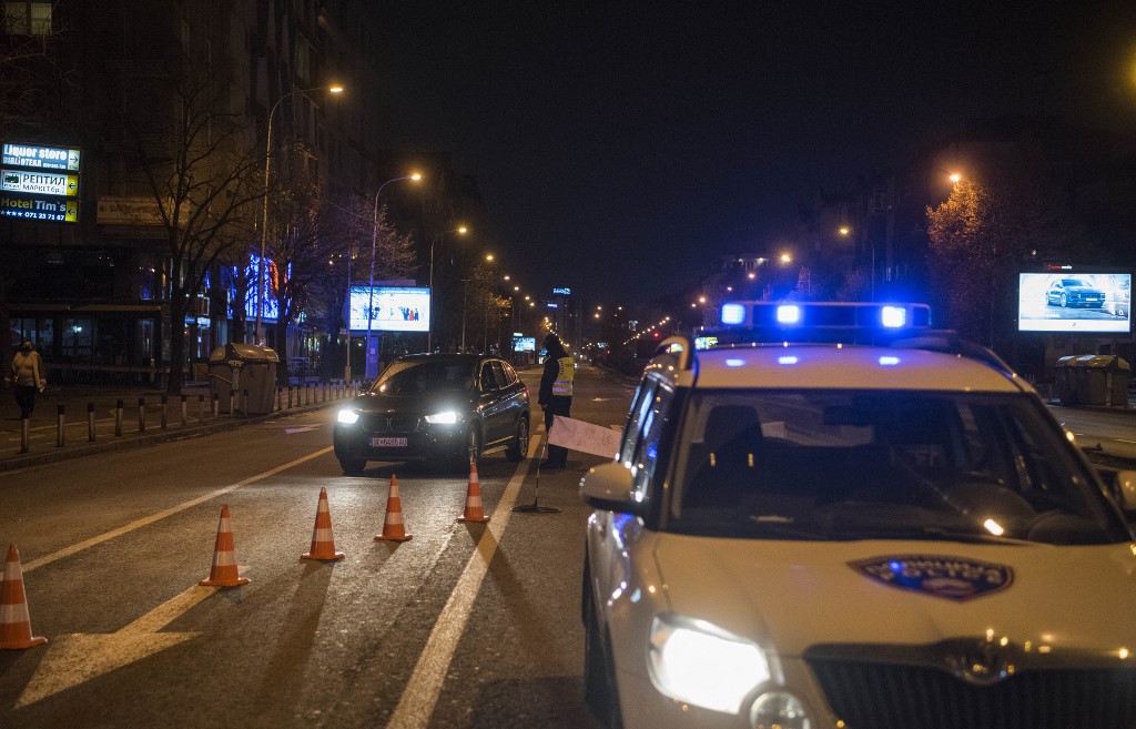 sjeveran makedonija policija noć