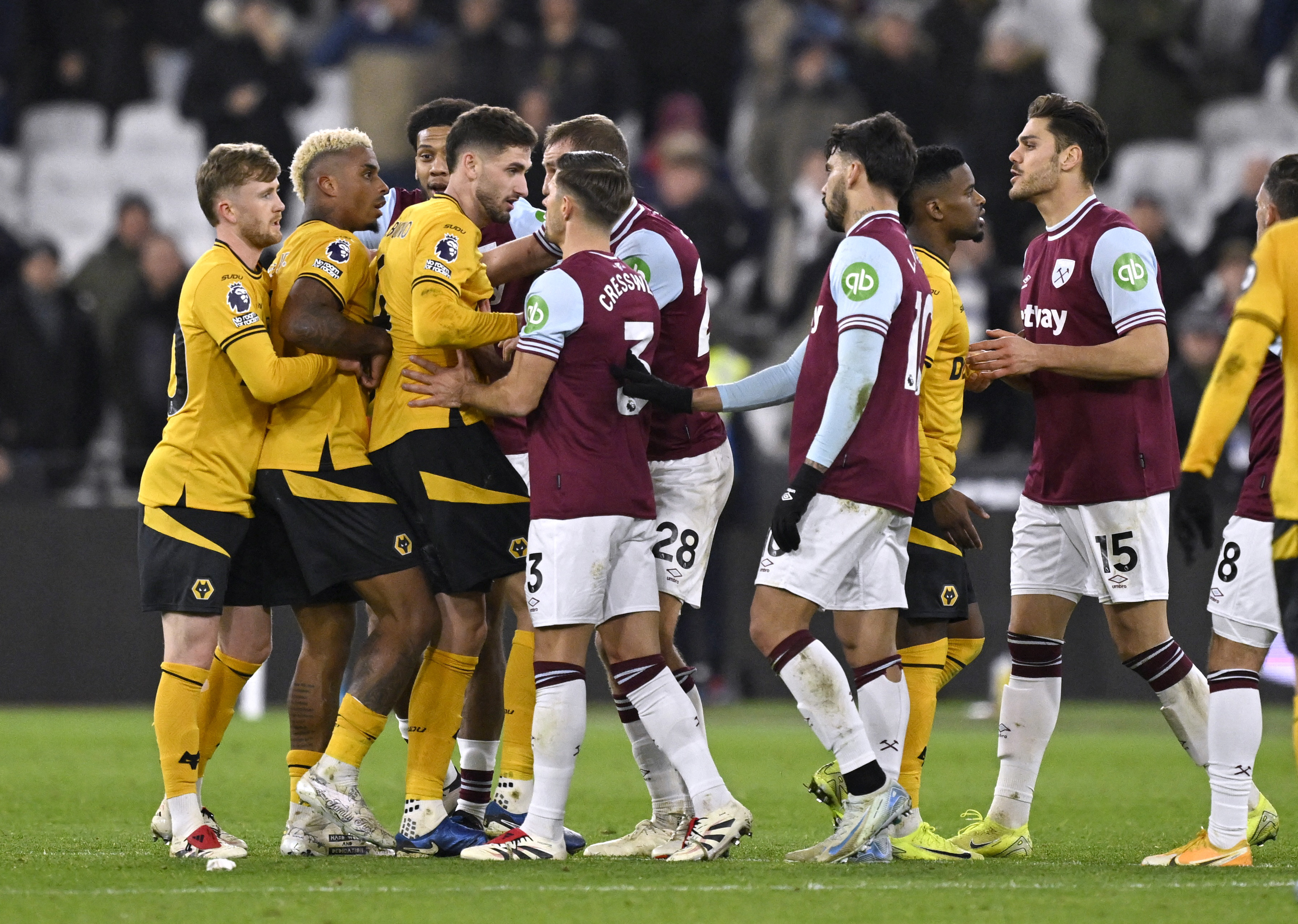 Premier League - West Ham United v Wolverhampton Wanderers
