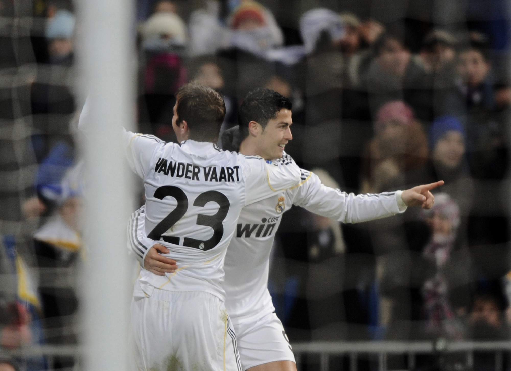 Rafael Van der Vaart, Cristiano Ronaldo