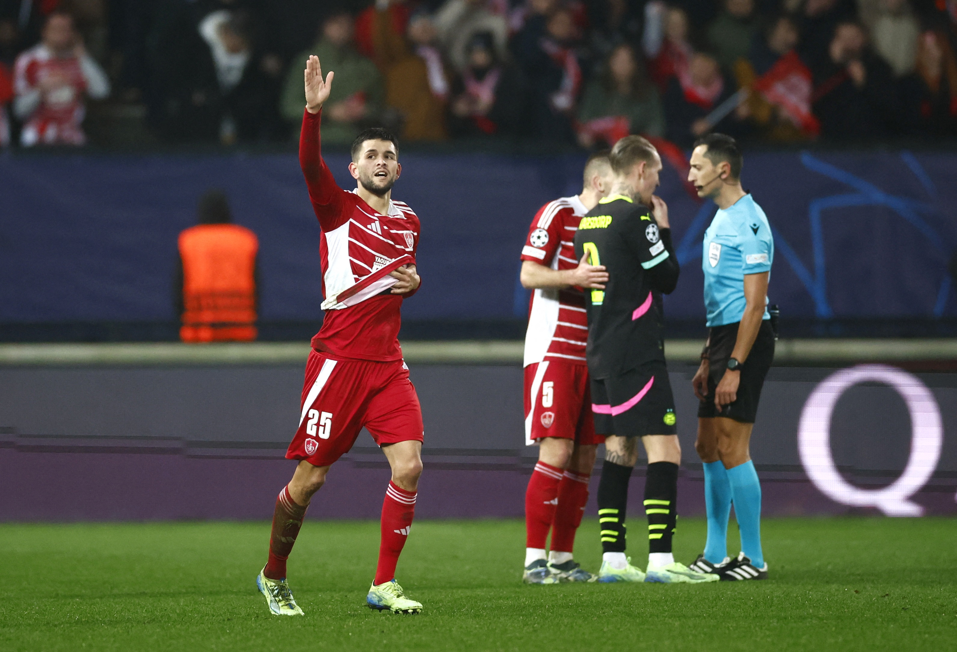 Champions League - Brest v PSV Eindhoven