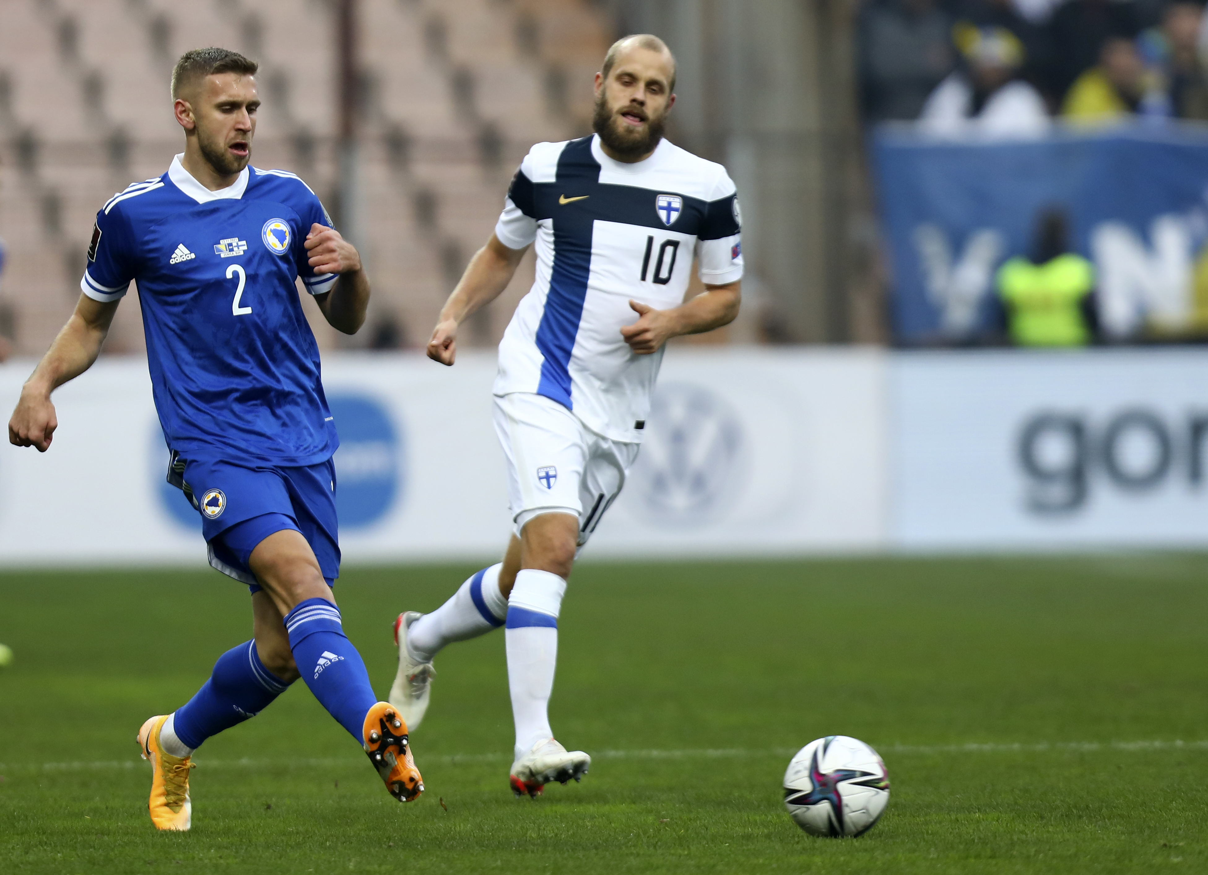 Bosnia Finland WCup 2022 Soccer