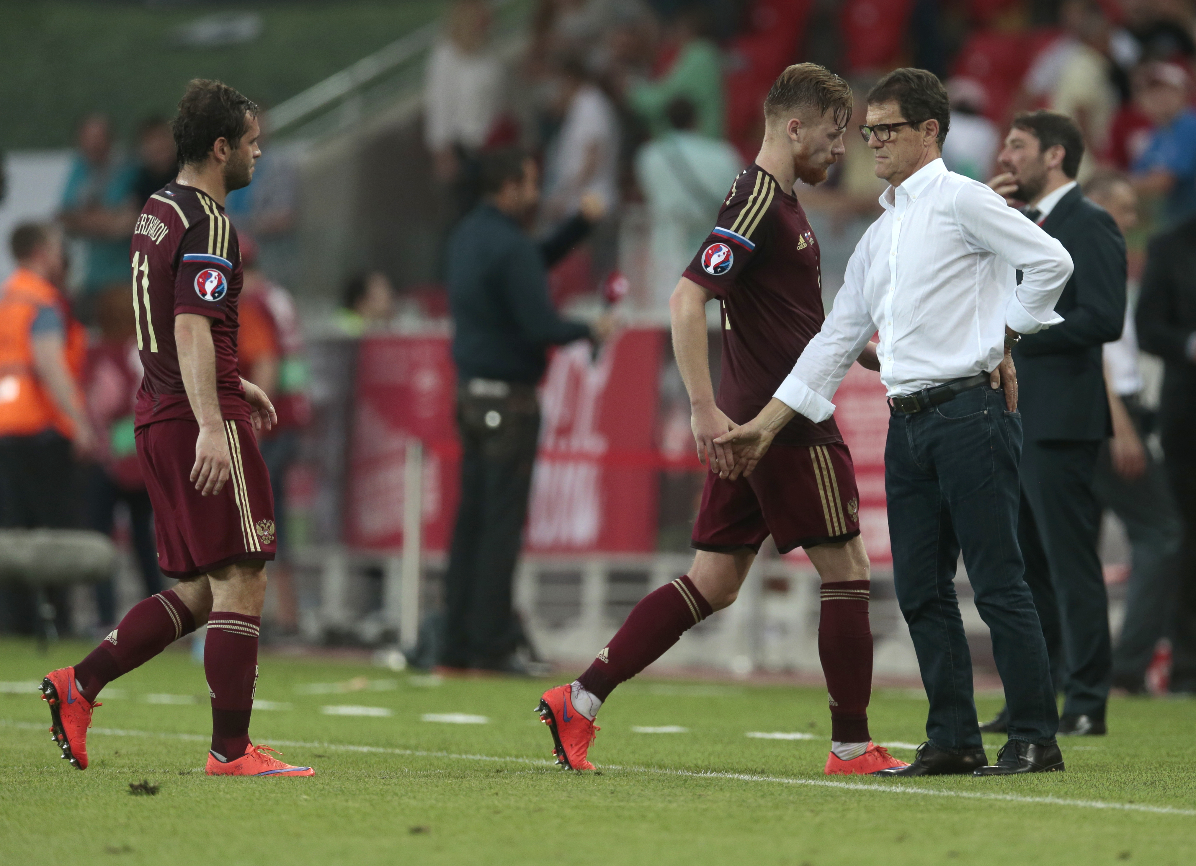 Fabio Capello, Ivan Novoseltsev, Aleksandr Kerzhakov
