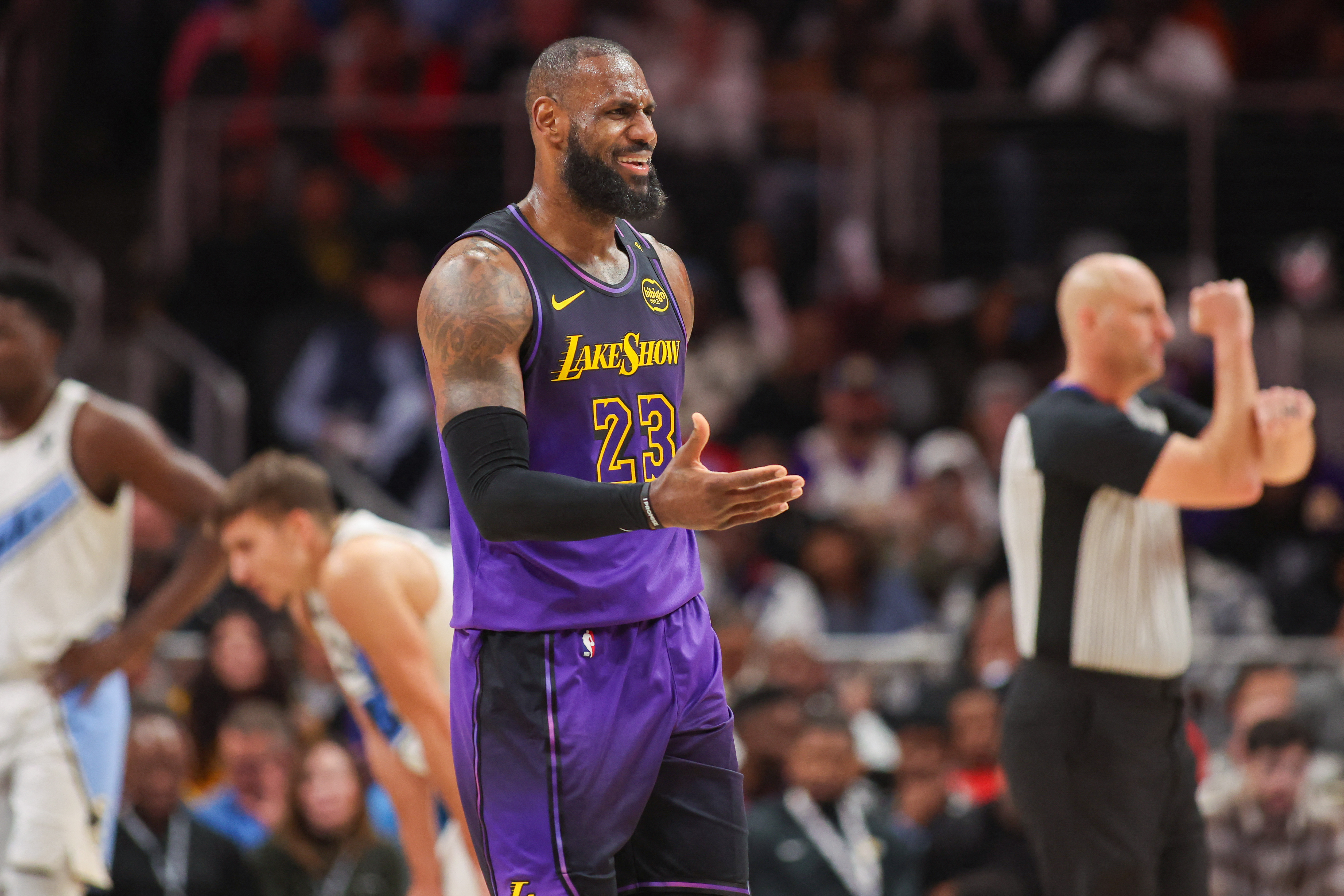 NBA: Los Angeles Lakers at Atlanta Hawks