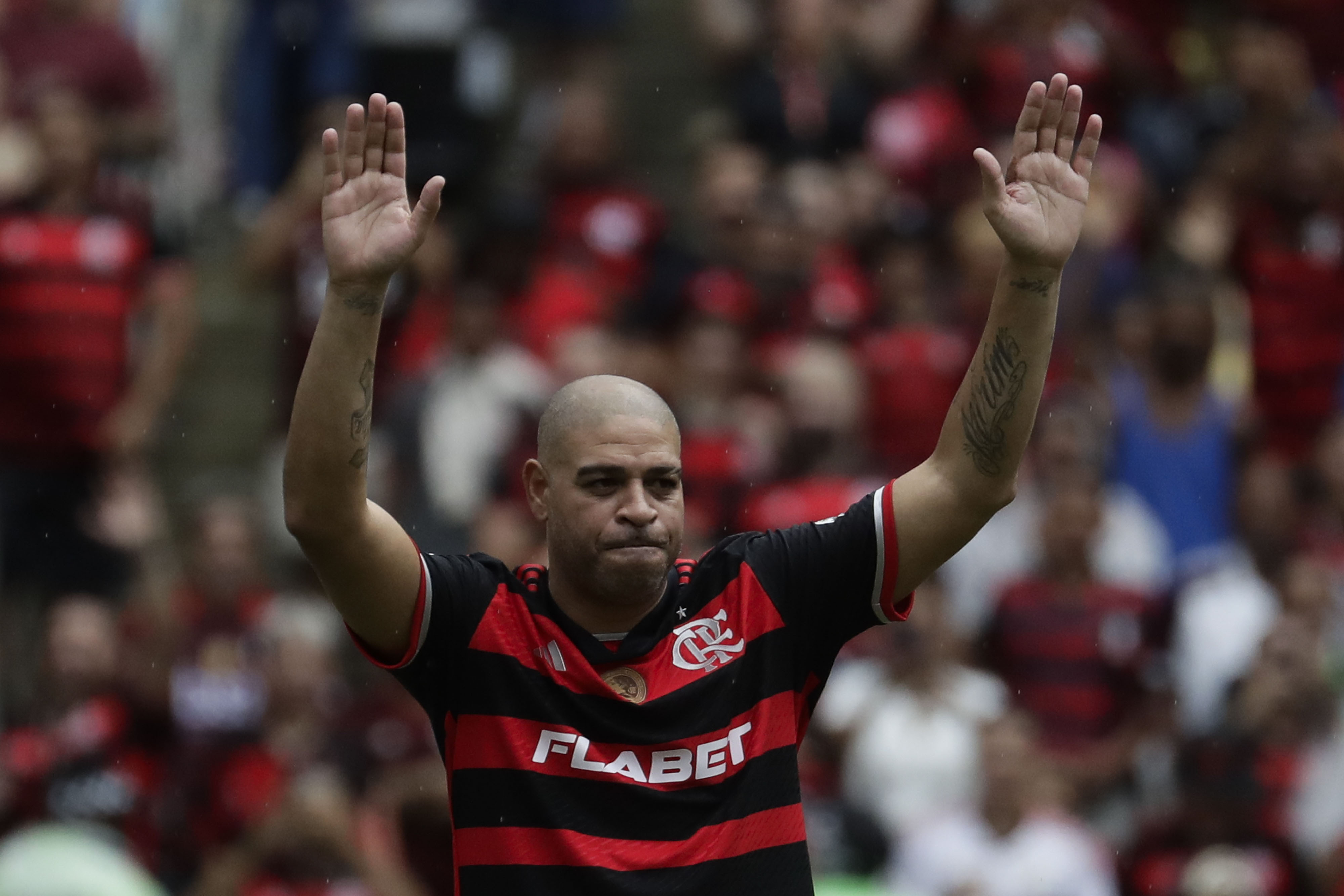 Brazil Soccer Adriano Testimonial