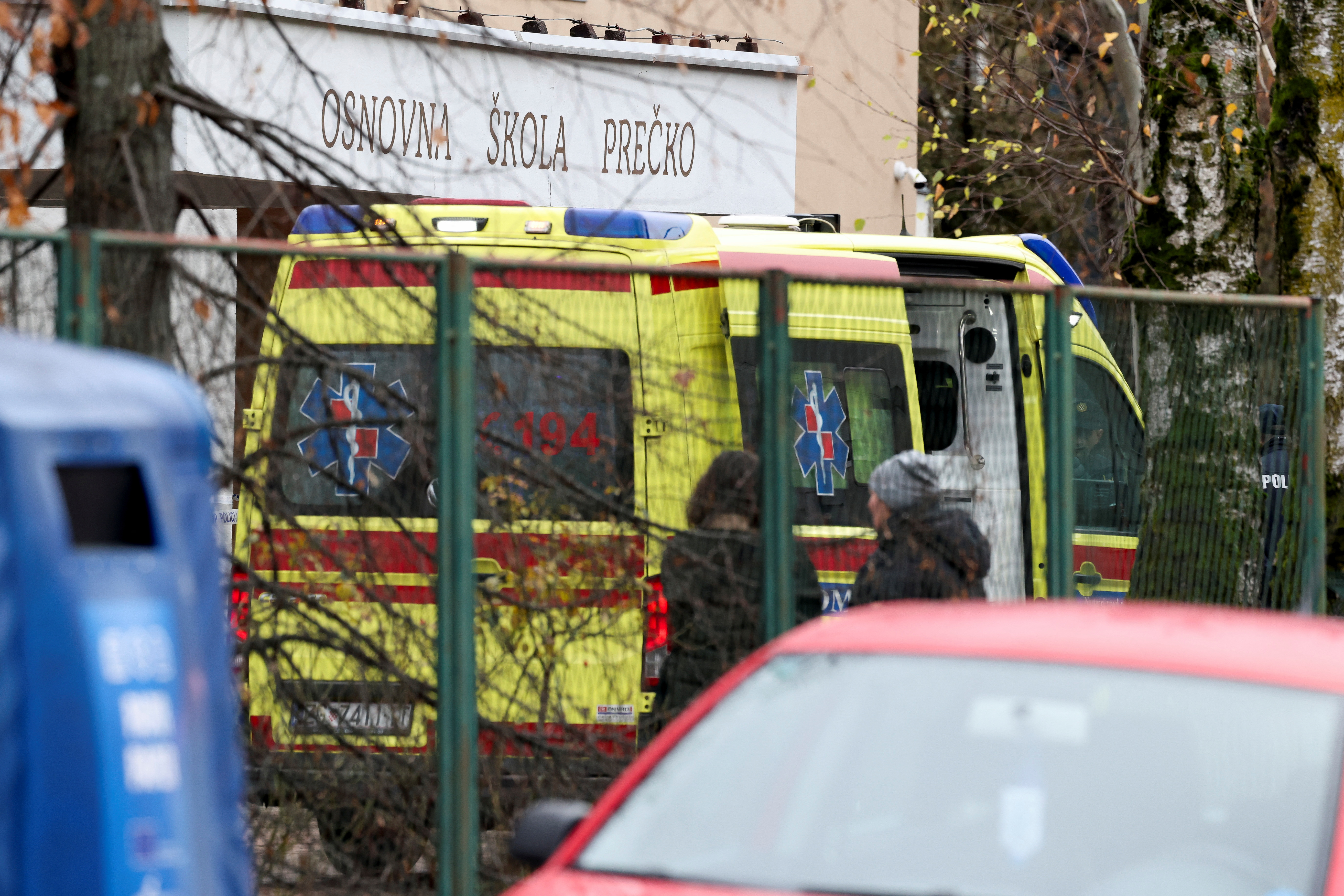 Knife attack in a primary school, in Zagreb