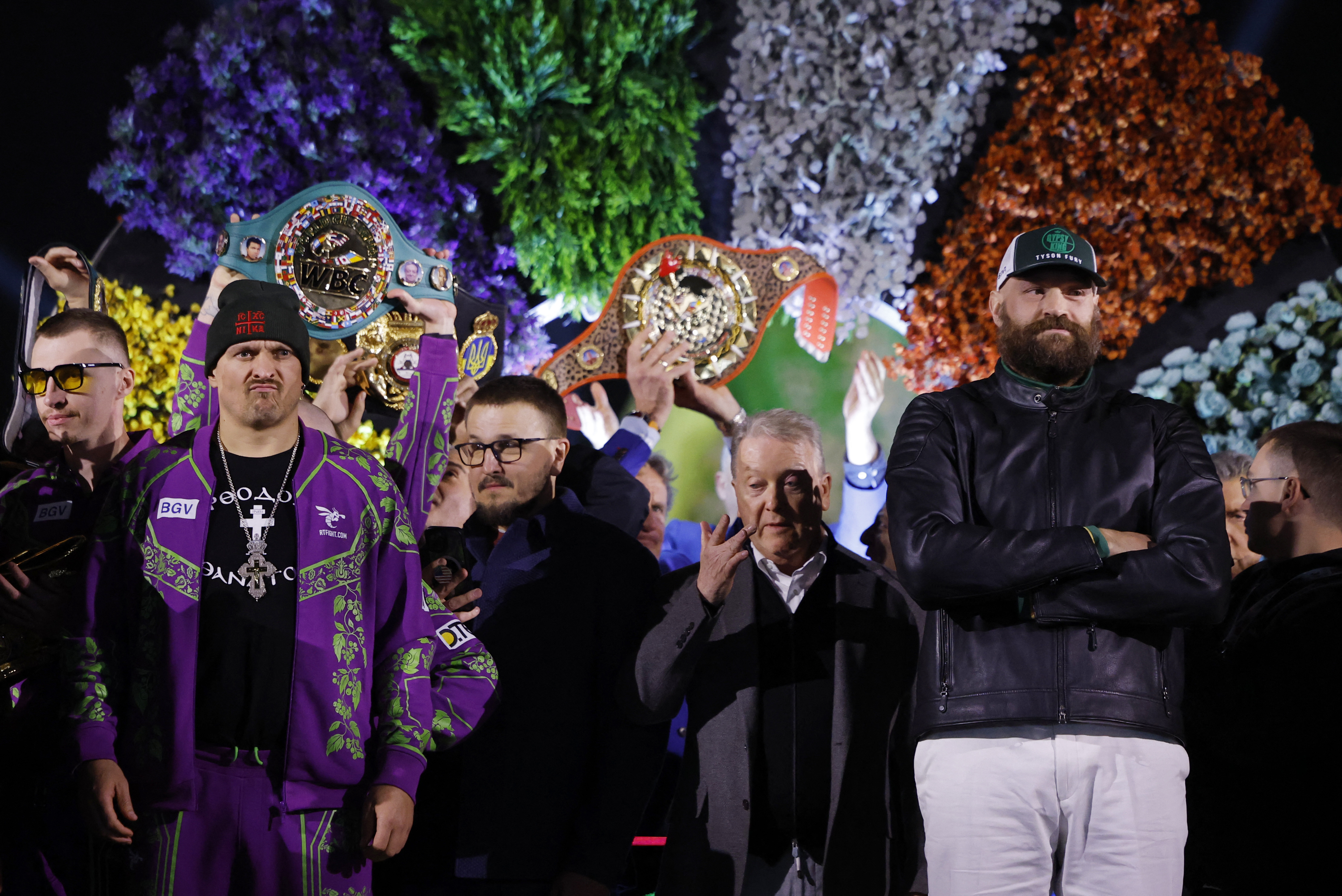 Oleksandr Usyk v Tyson Fury - Heavyweight World Title - Weigh-in