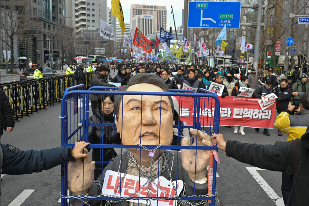 SKOREA-POLITICS-UNREST
