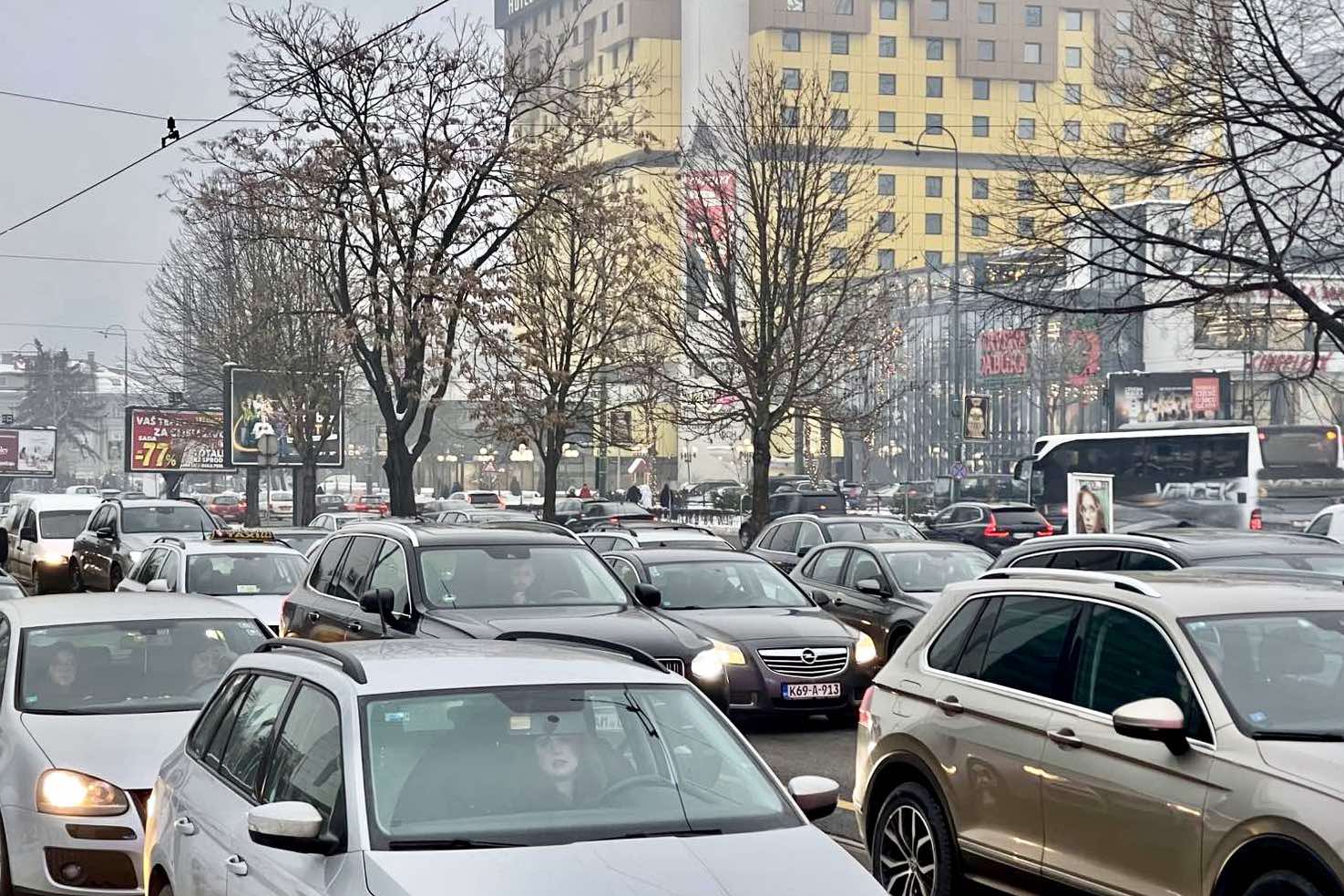 Saobraćajne gužve u Sarajevu/ N1