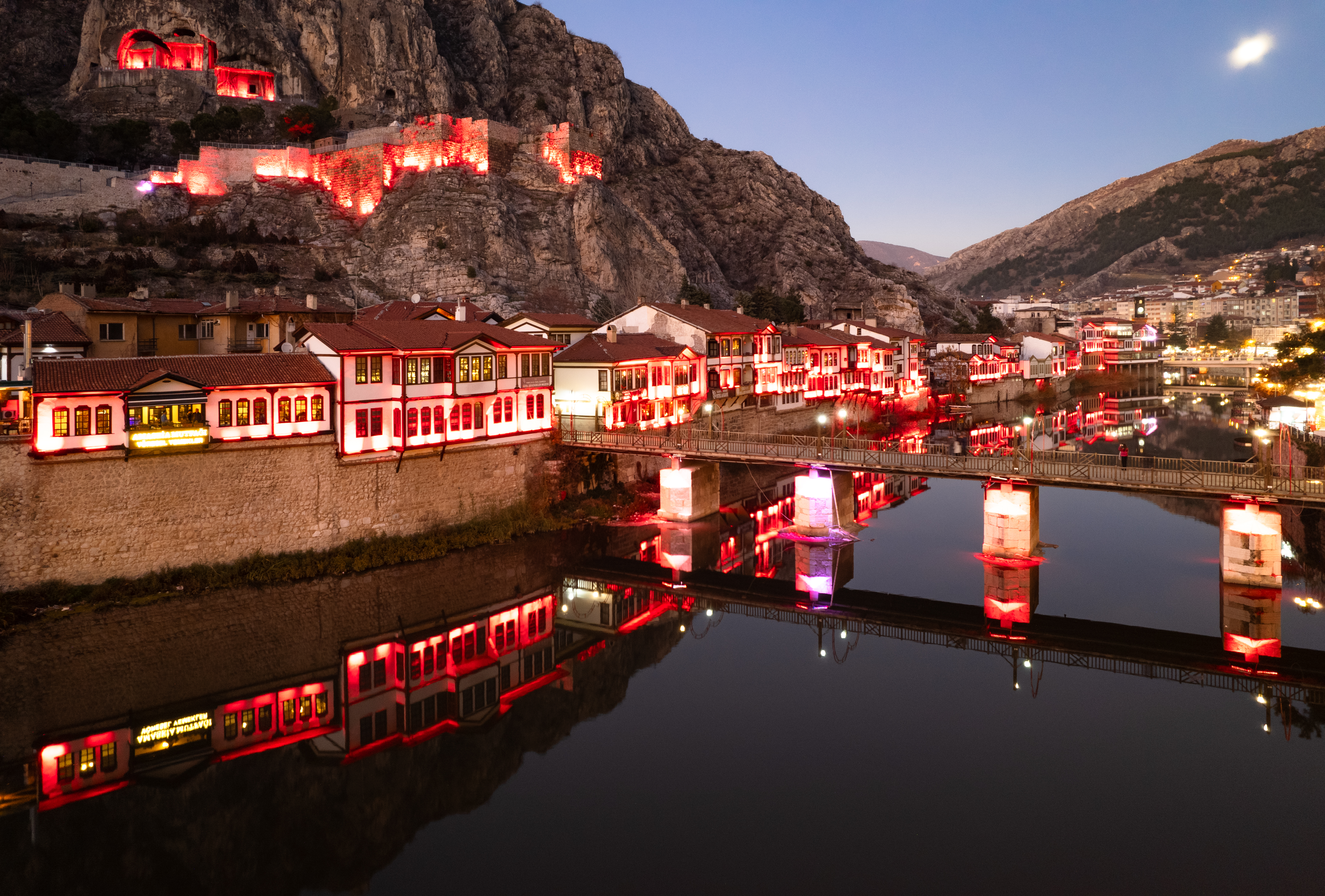 Turska: Prelijepe kuće na obali Yesilirmaka u Amasyi