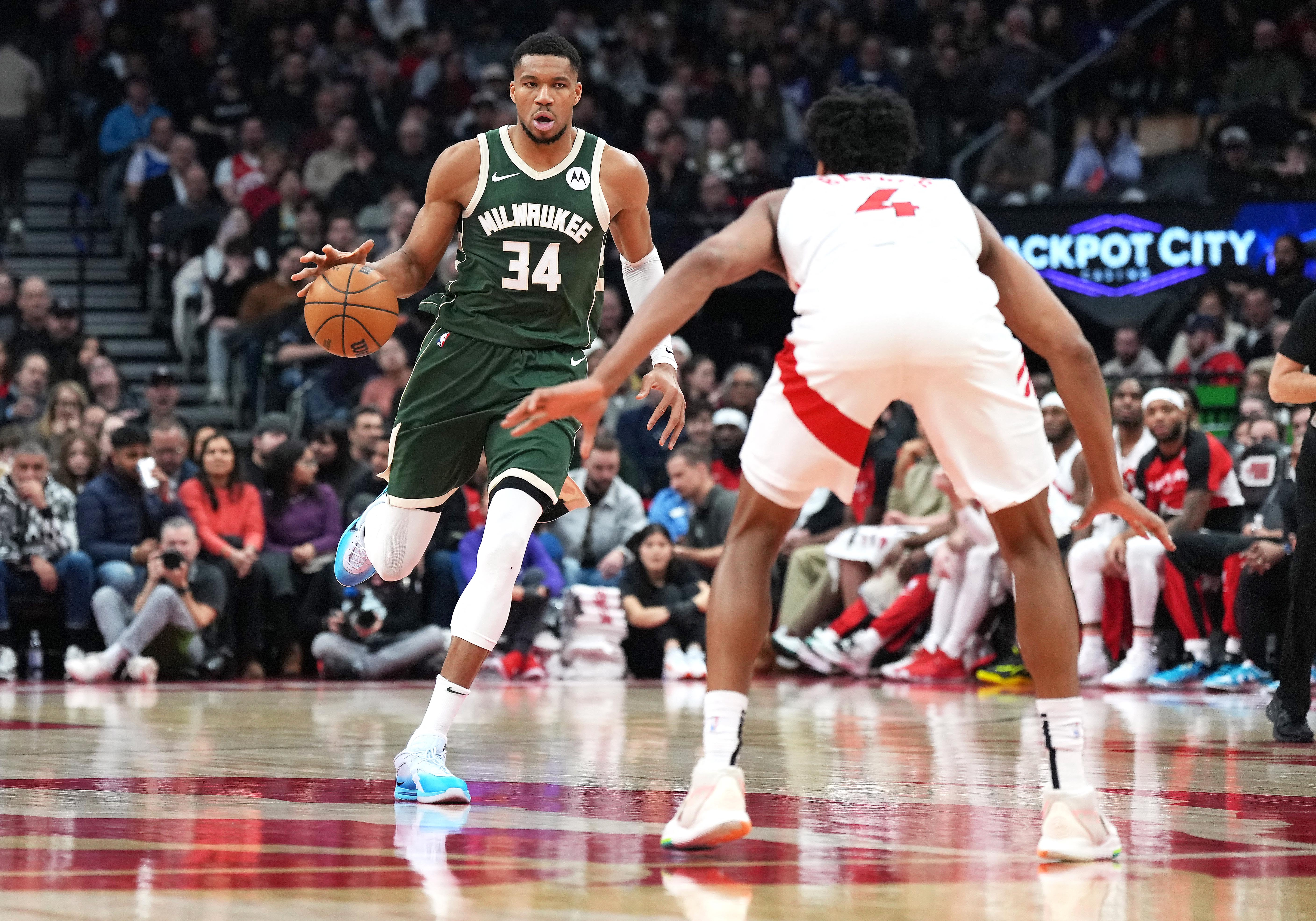 NBA: Milwaukee Bucks at Toronto Raptors