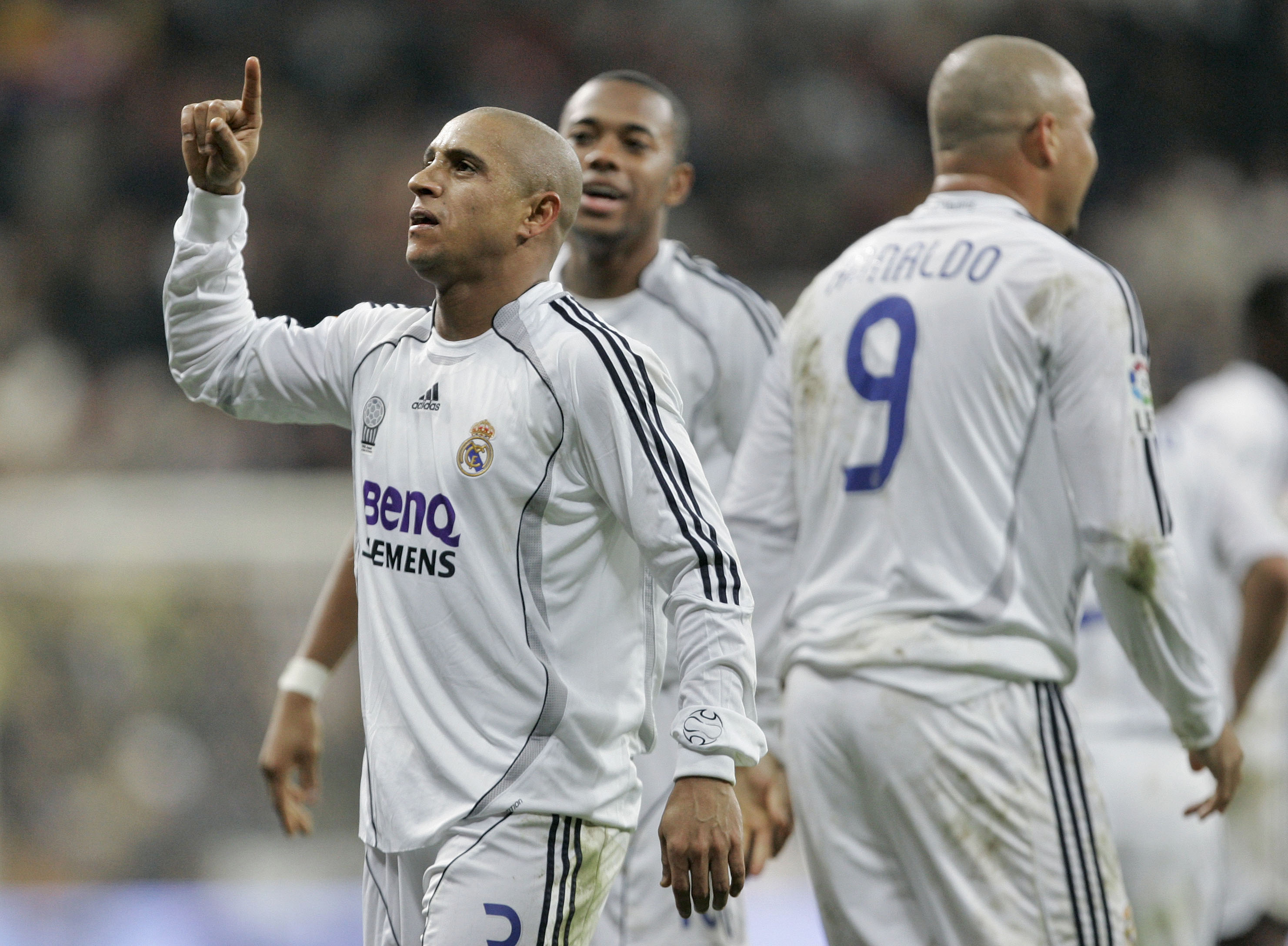 Roberto Carlos, Ronaldo, Robinho