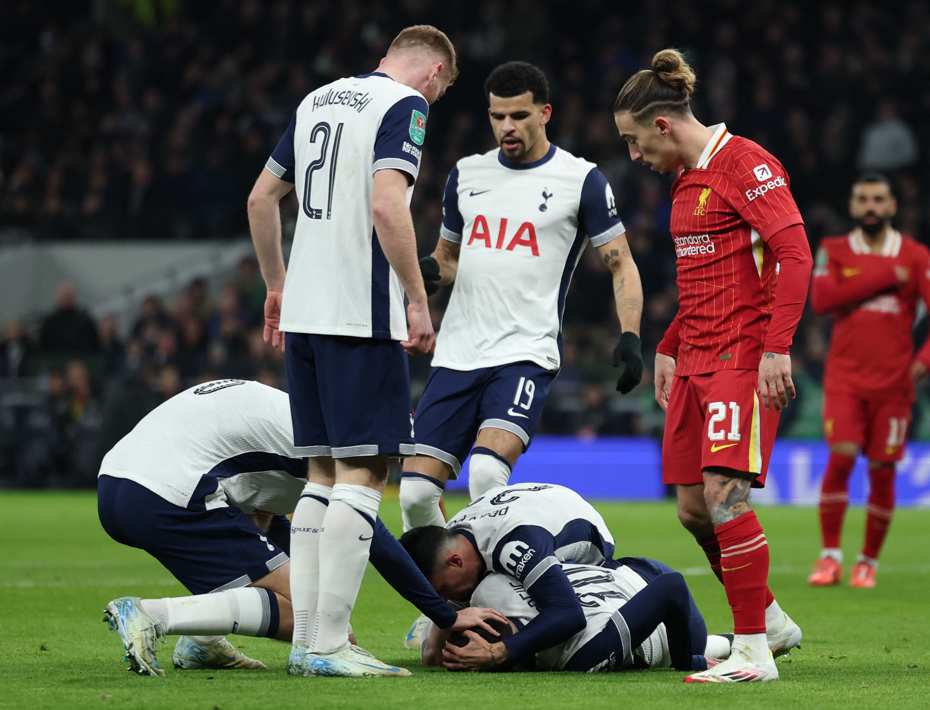 Carabao Cup - Semi Final - First Leg - Tottenham Hotspur v Liverpool