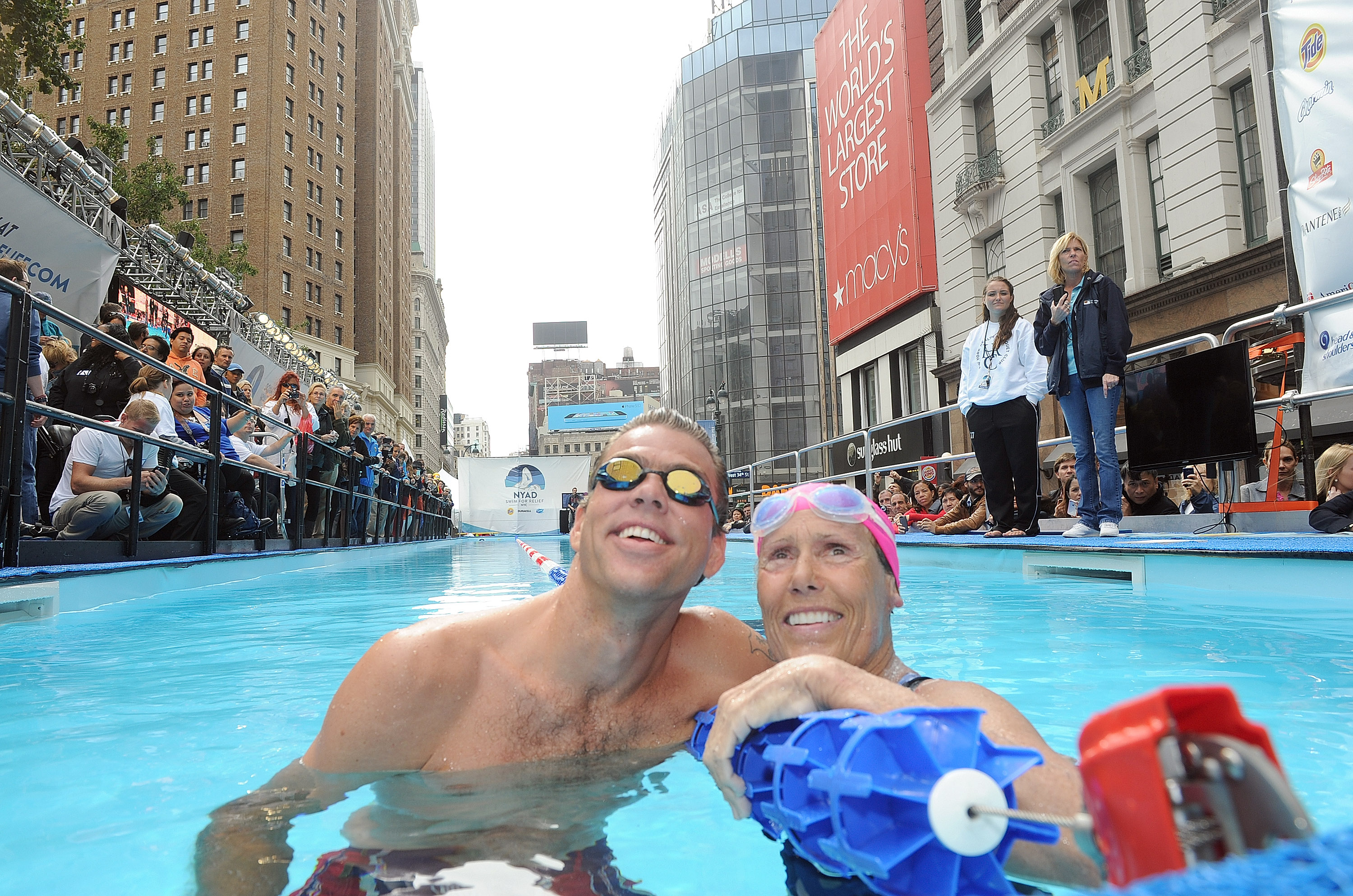 Diana Nyad, Gary Hall Jr.