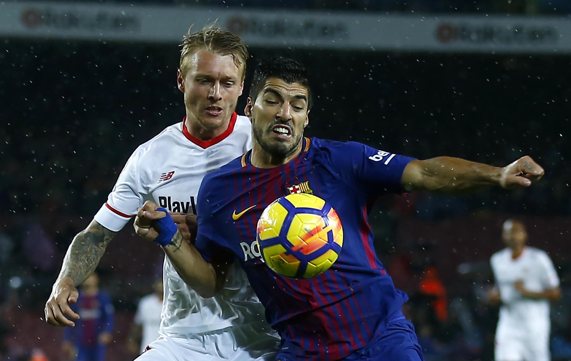 Luis Suarez, Simon Kjaer