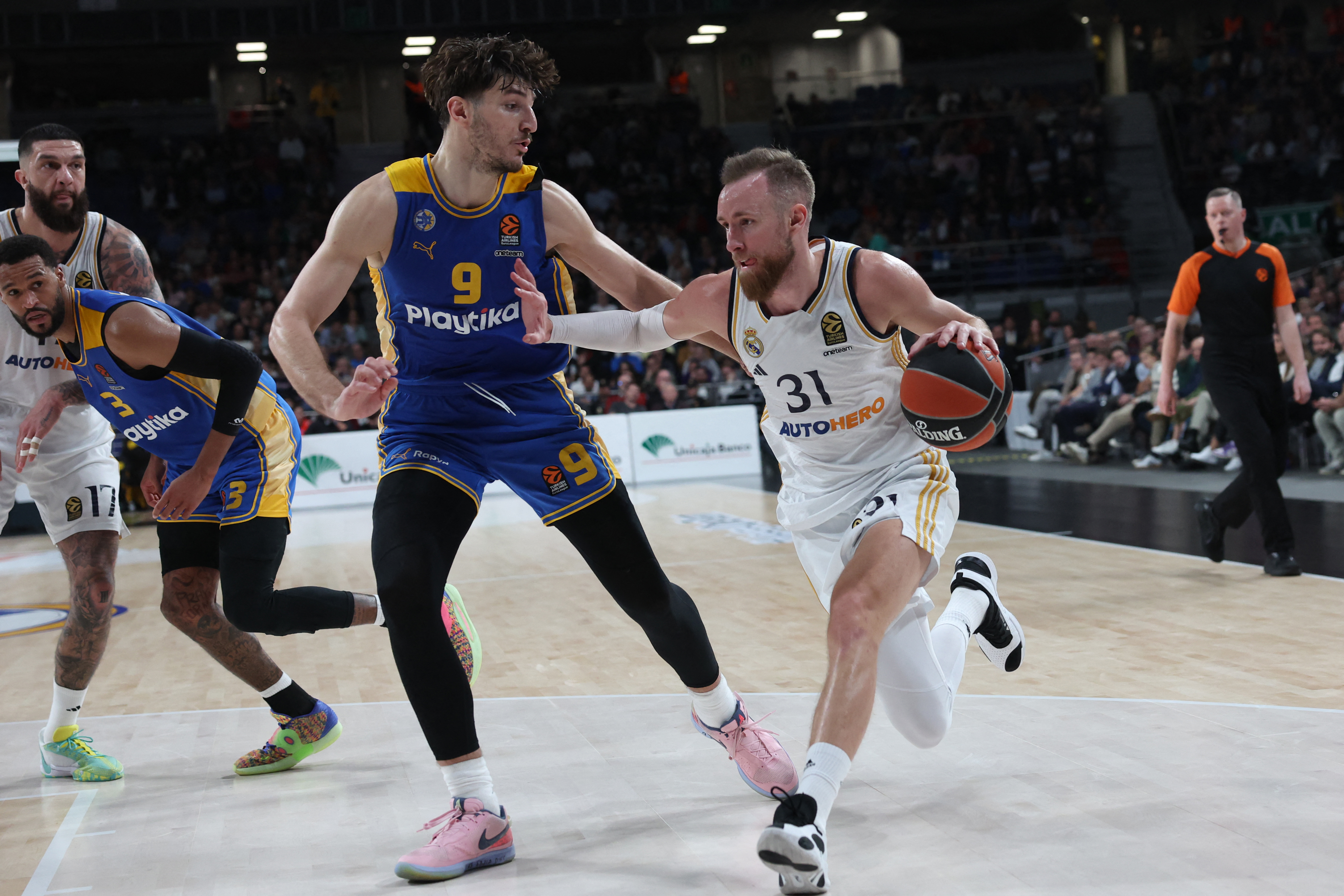 BASKET-EURL-REAL MADRID-MACCABI