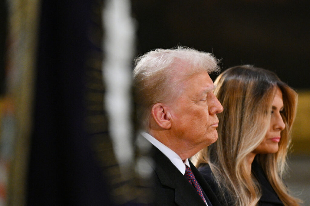 Former U.S. President Jimmy Carter lies in state at the U.S. Capitol in Washington