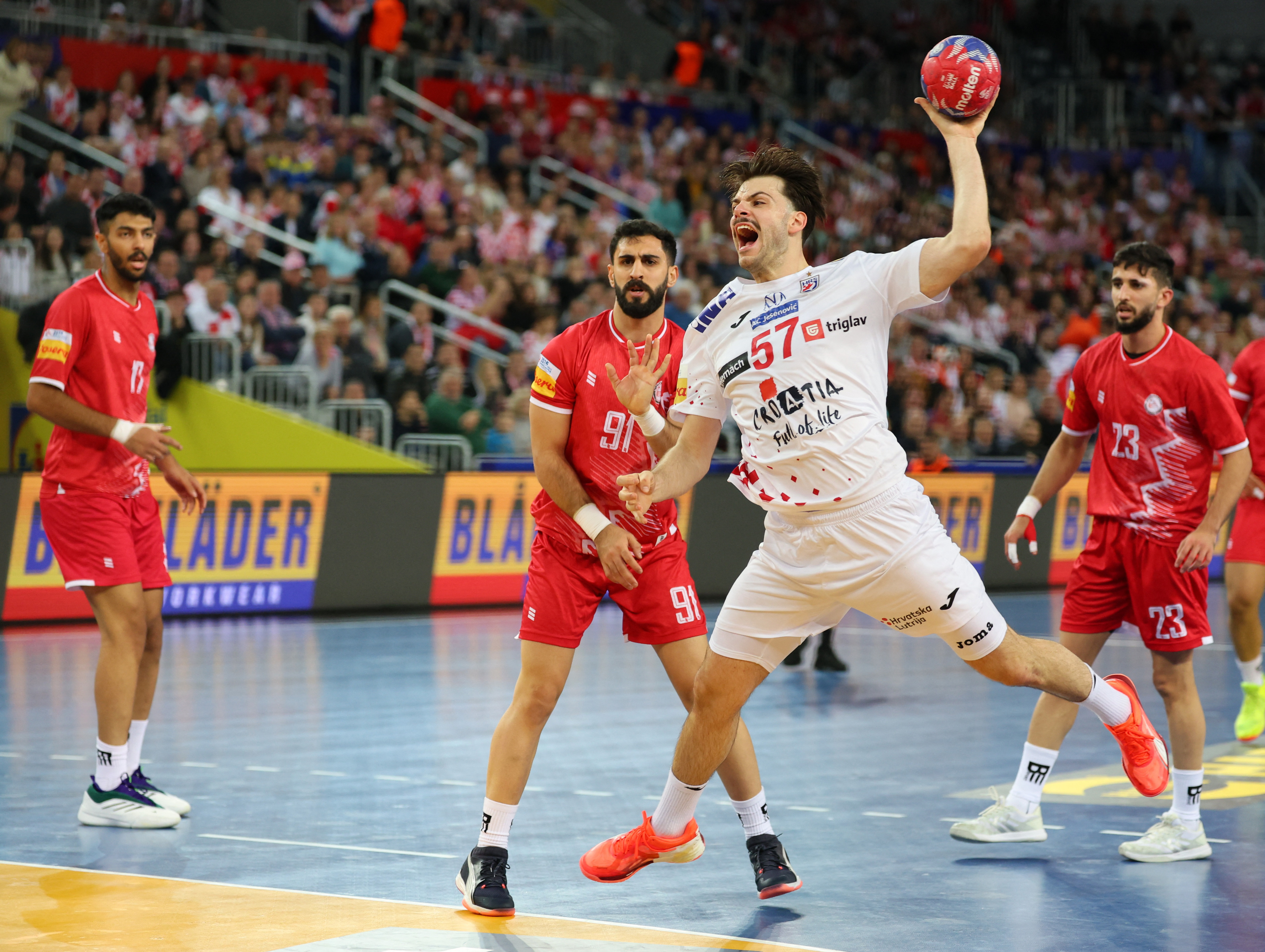 IHF Handball World Championships 2025 - Preliminary Round - Group H - Croatia v Bahrain