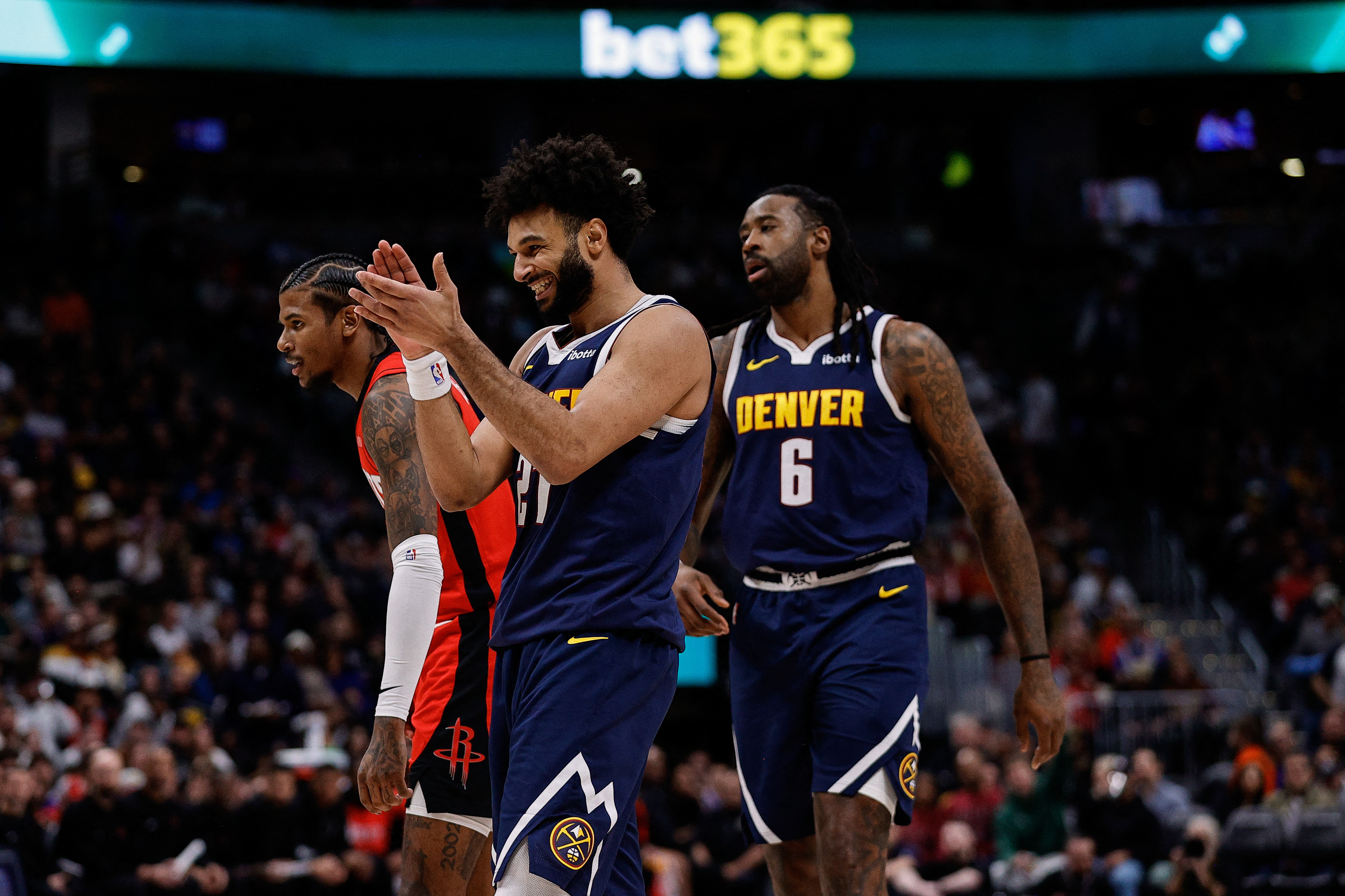 NBA: Houston Rockets at Denver Nuggets