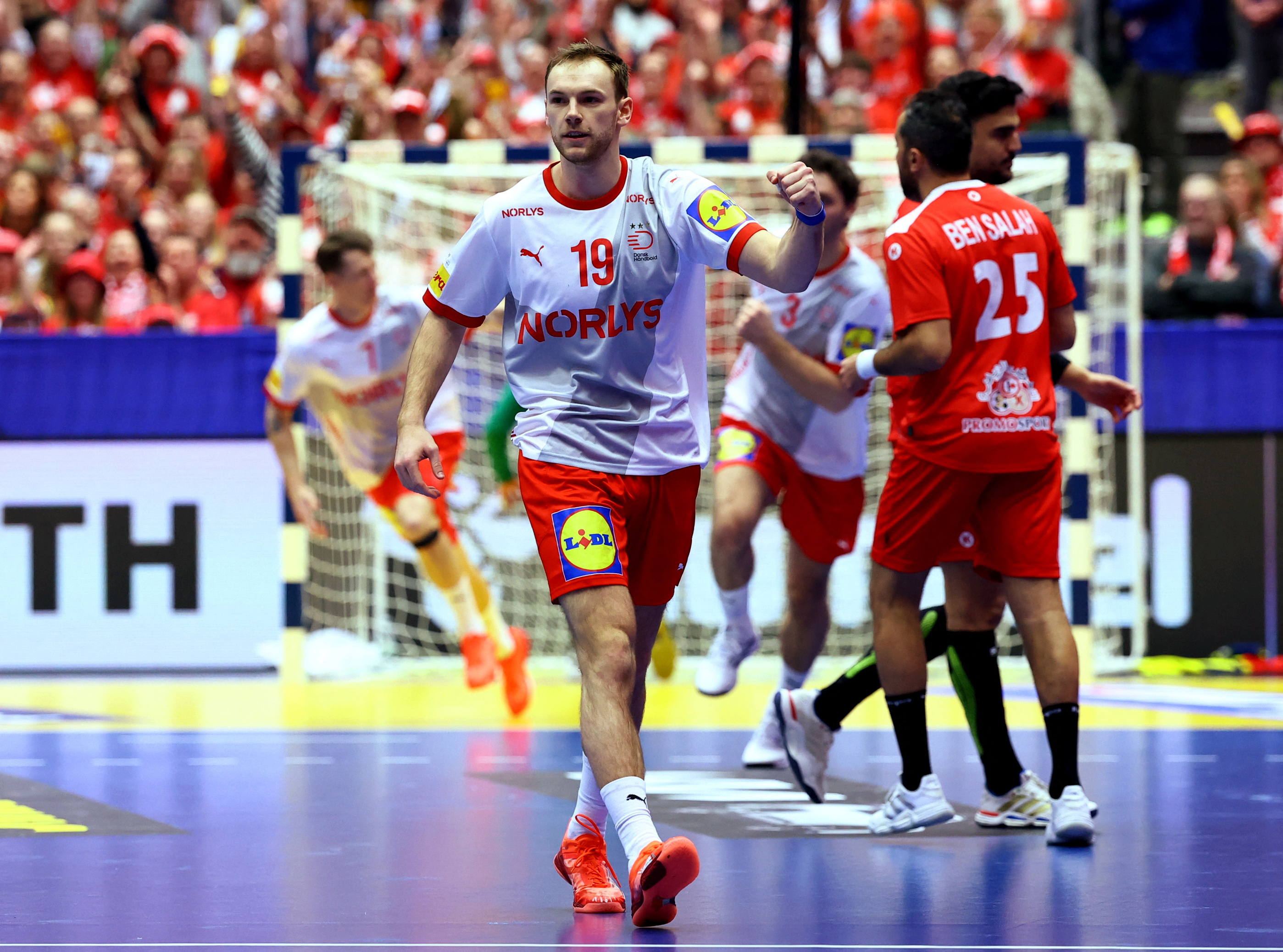 IHF Handball World Championships 2025 - Preliminary Round - Group B - Tunisia v Denmark
