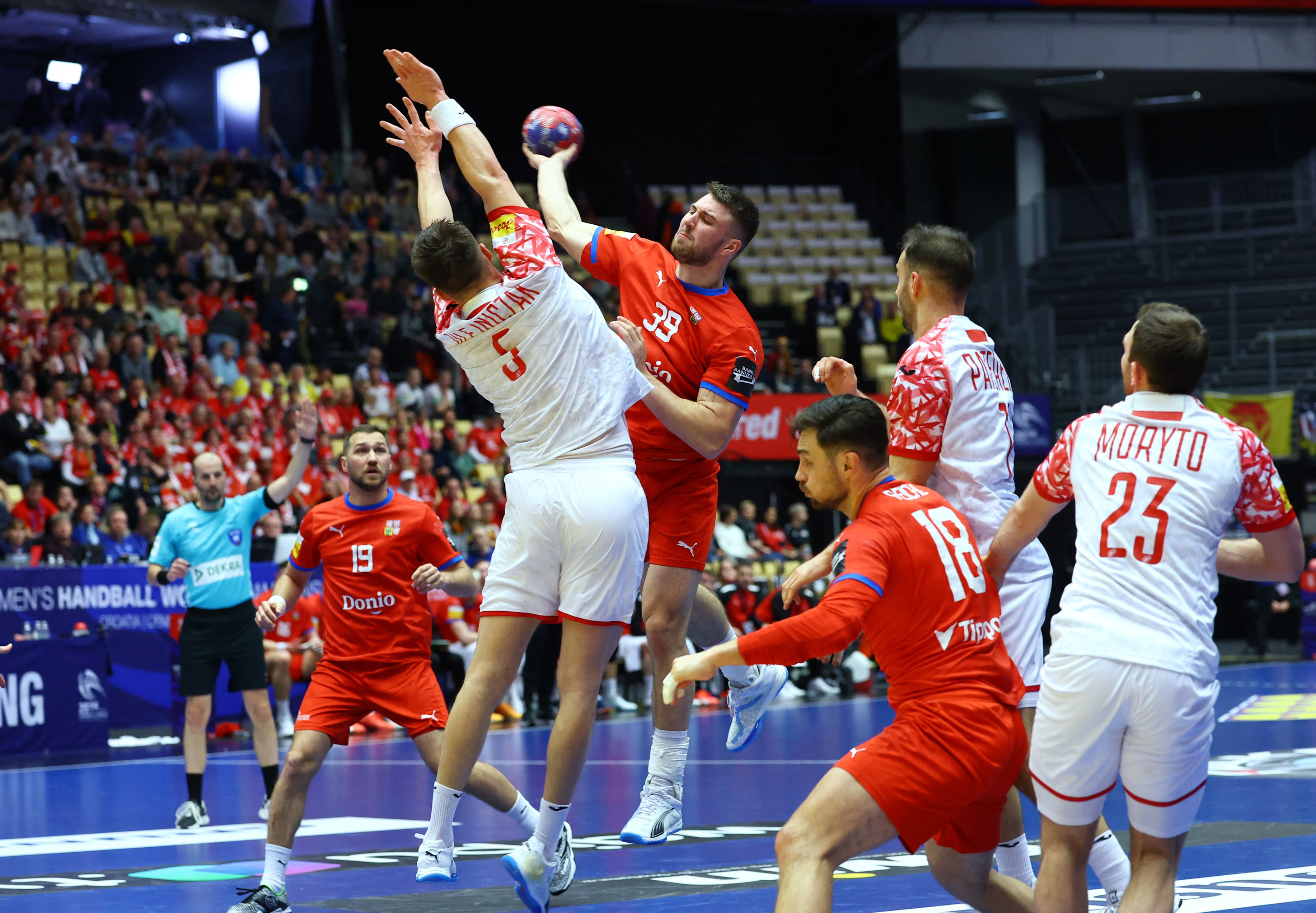 IHF Handball World Championships 2025 - Preliminary Round - Group A - Czech Republic v Poland