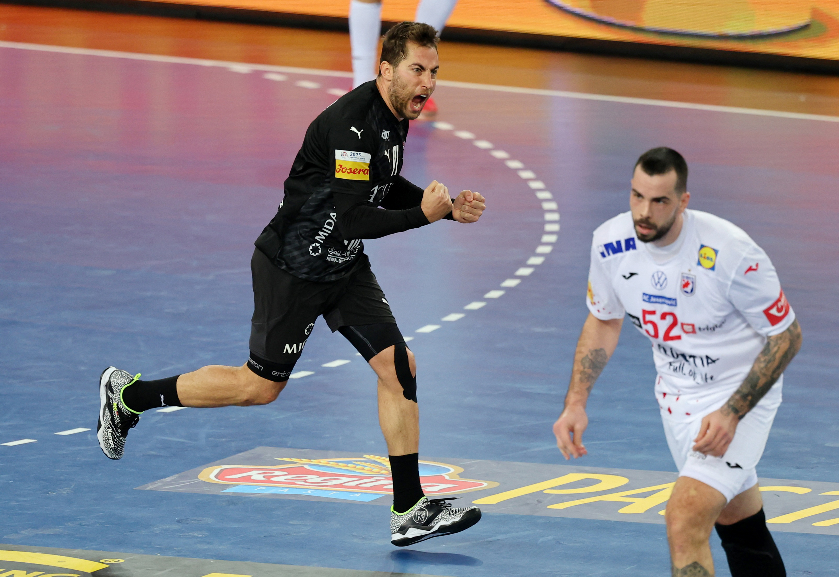 IHF Handball World Championships 2025 - Preliminary Round - Group H - Egypt v Croatia