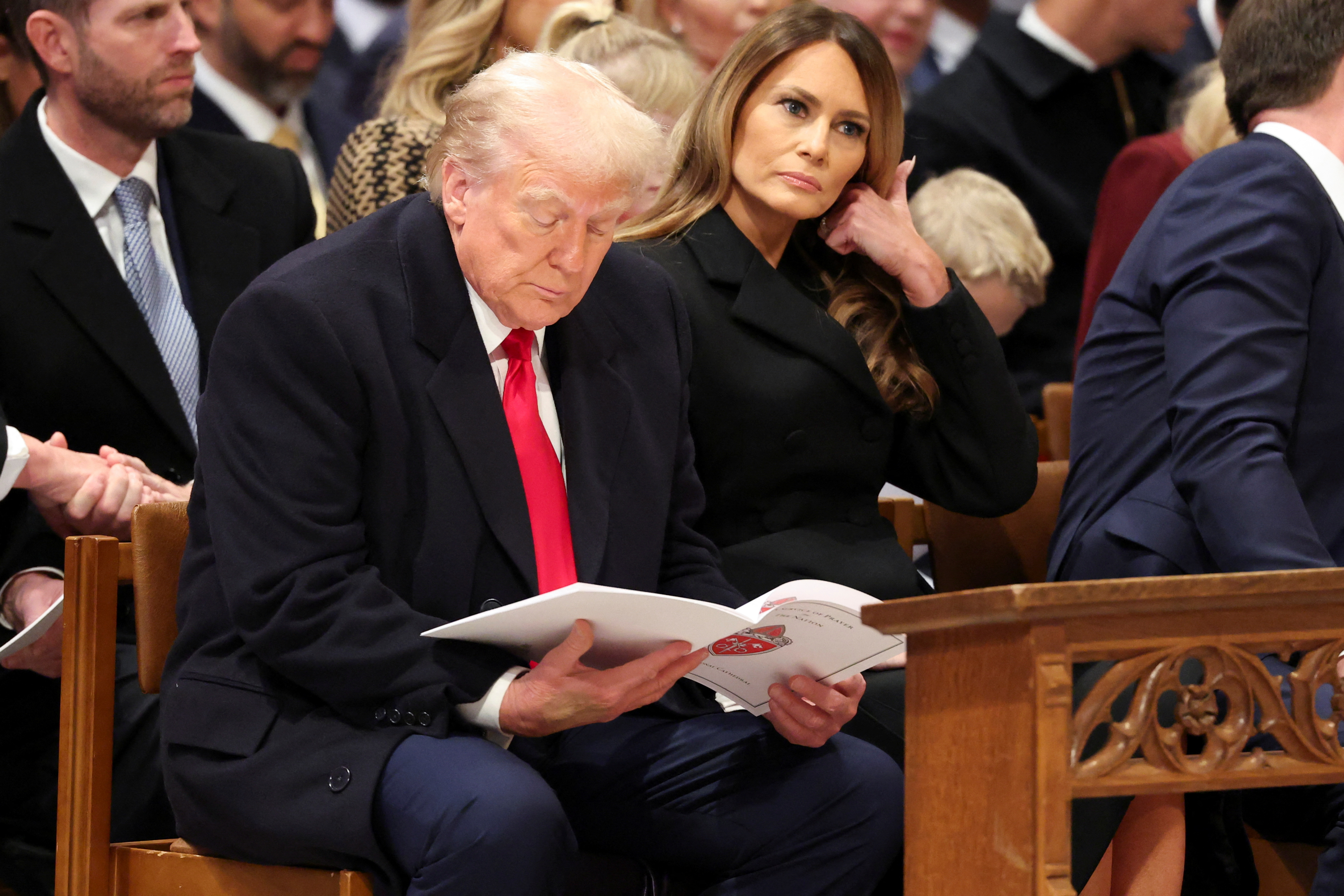National Day of Prayer Service at the Washington National Cathedral in Washington