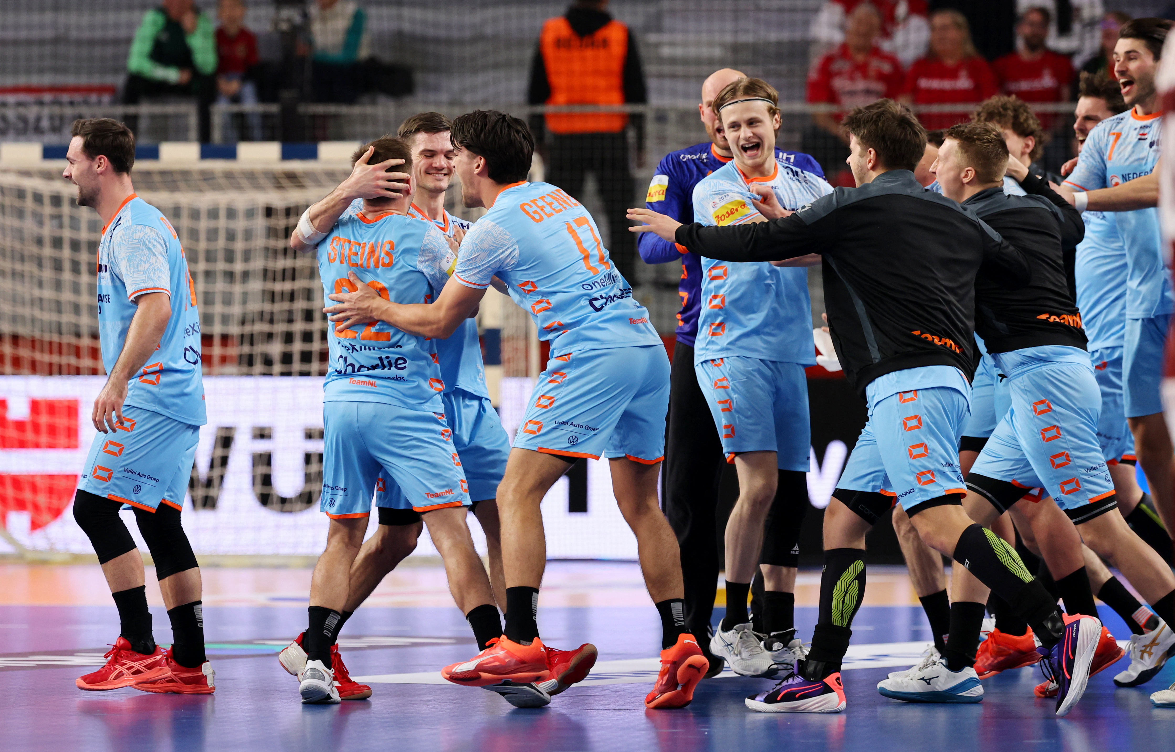 IHF Handball World Championships 2025 - Main Round - Qatar v Netherlands