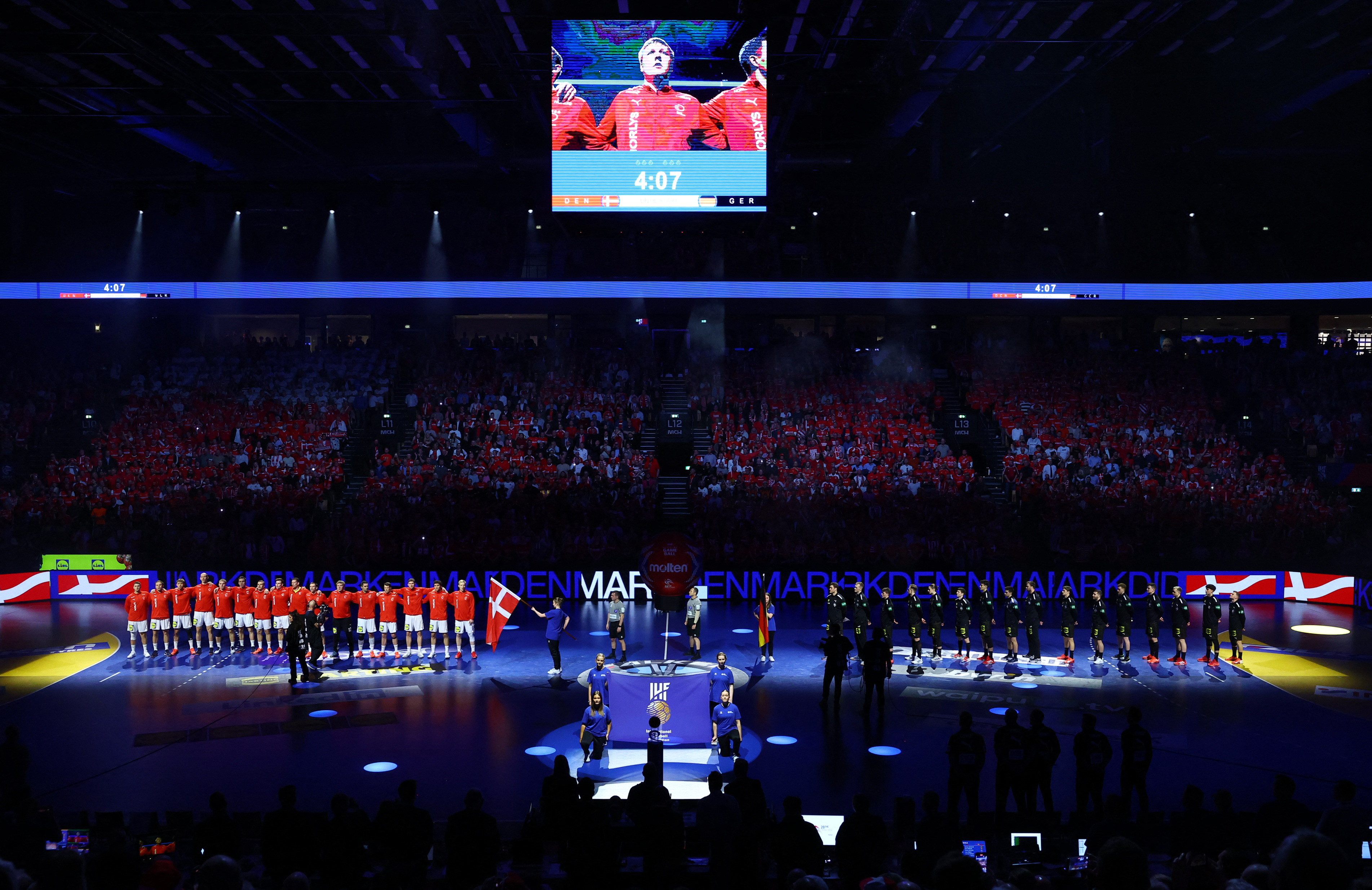 IHF Handball World Championships 2025 - Main Round - Denmark v Germany