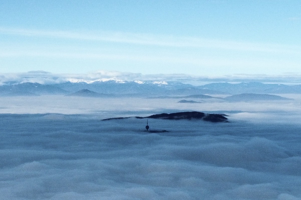 dron magla, zagađenje