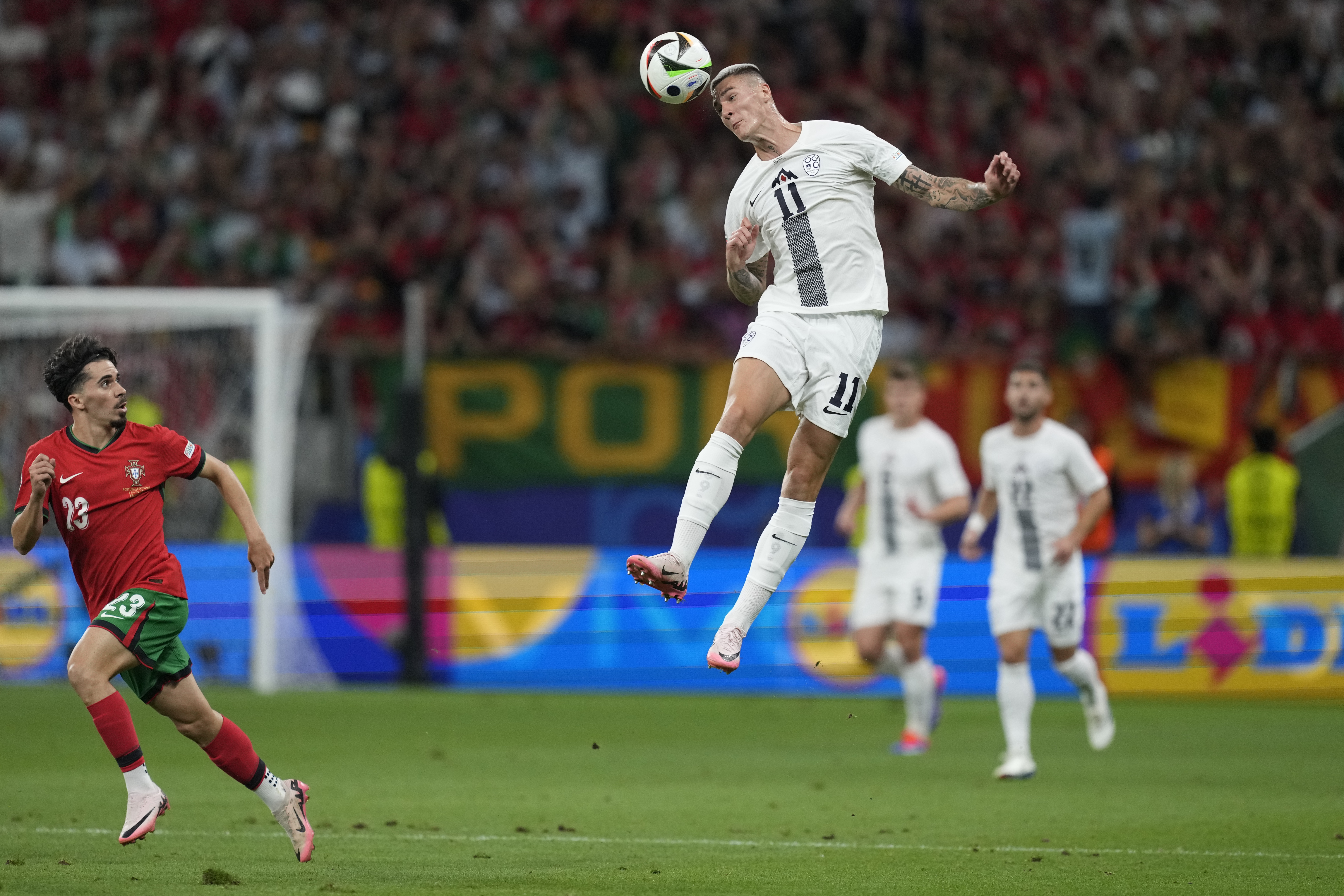 Euro 2024 Soccer Portugal Slovenia