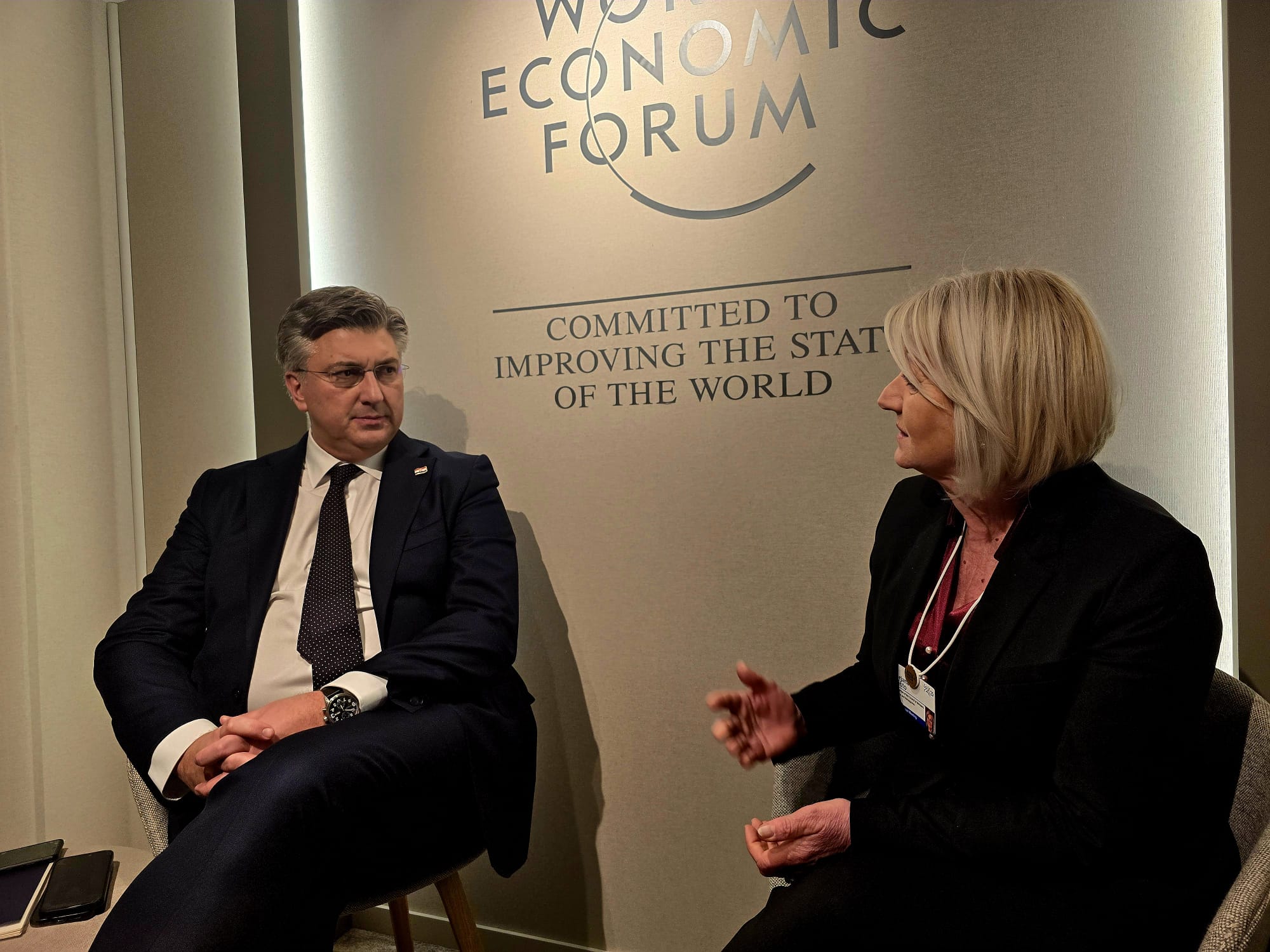 kristo plenkovic davos