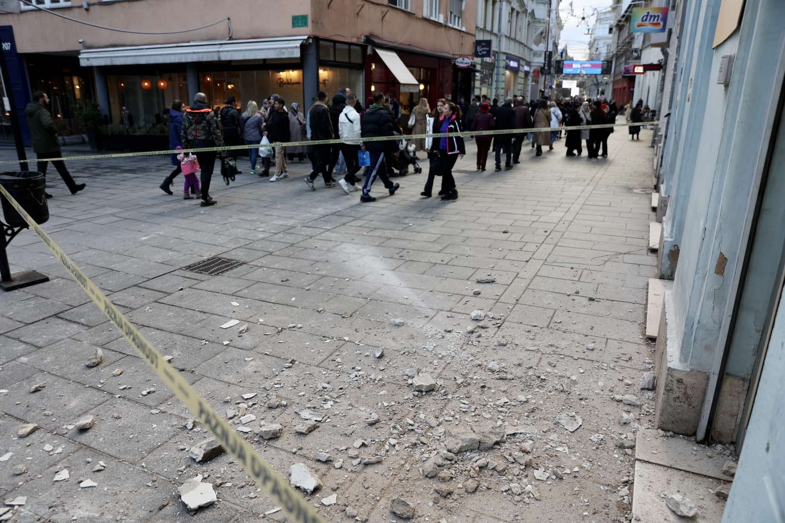 obrušavanje fasade, fasada