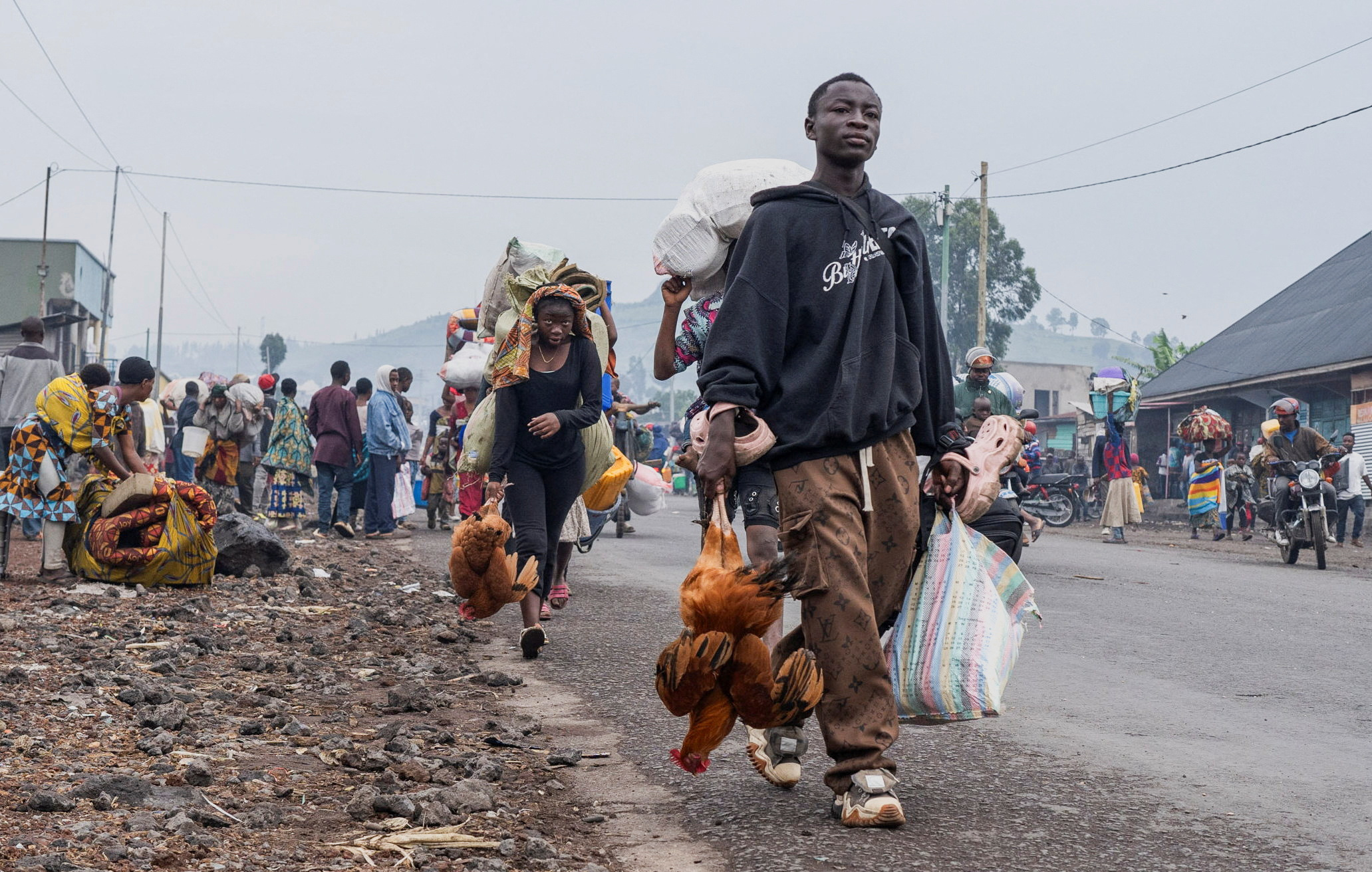 Reuters / Aubin Mukoni