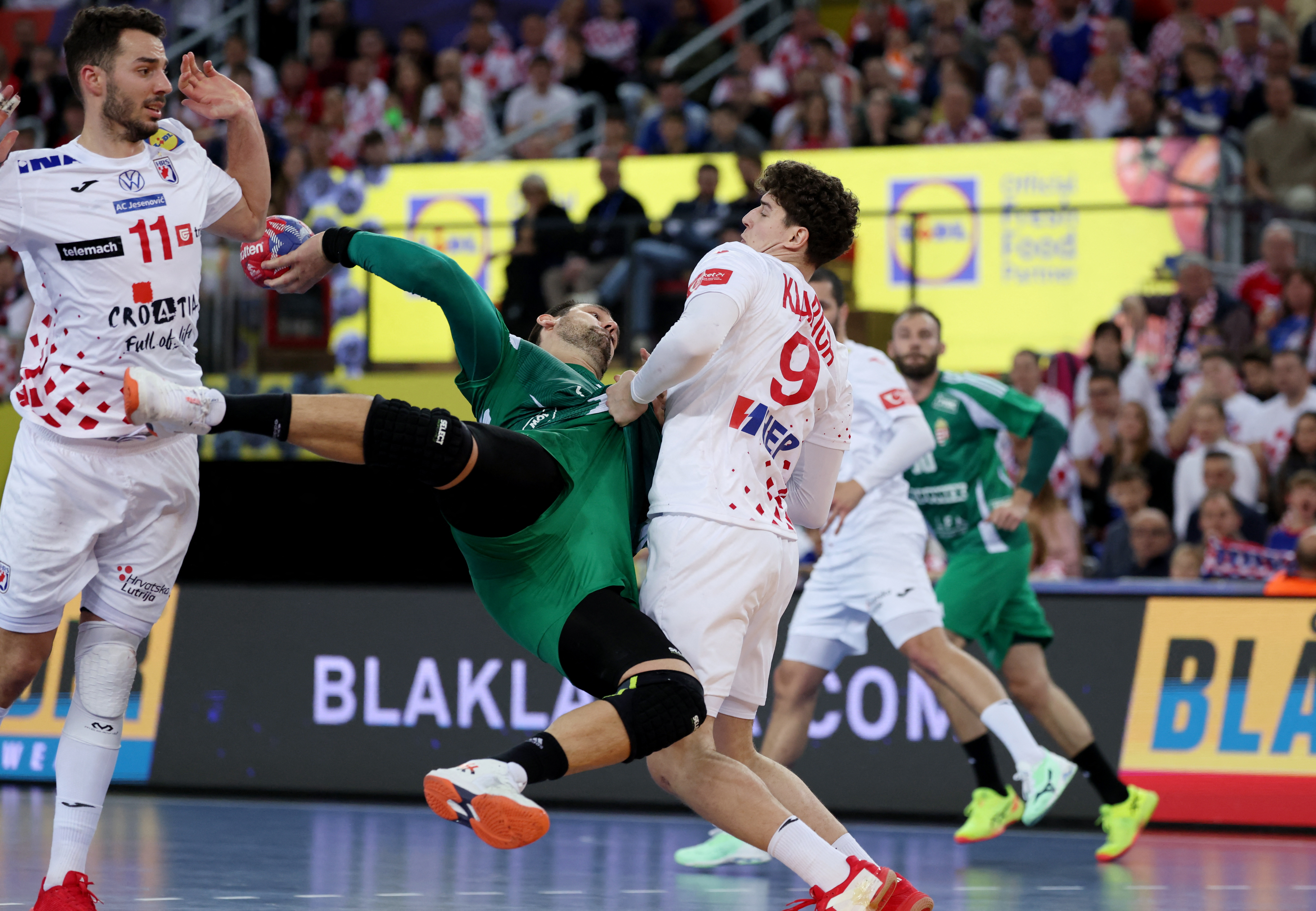 IHF Handball World Championships 2025 - Quarter Final - Croatia v Hungary