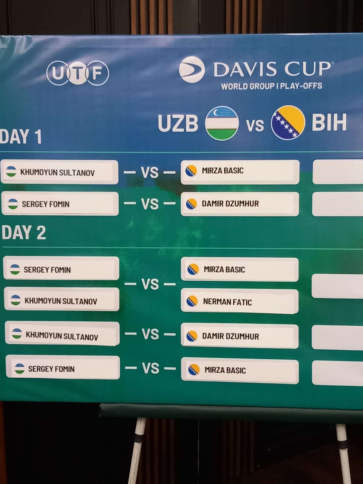 Foto: Davis Cup reprezentacija BiH