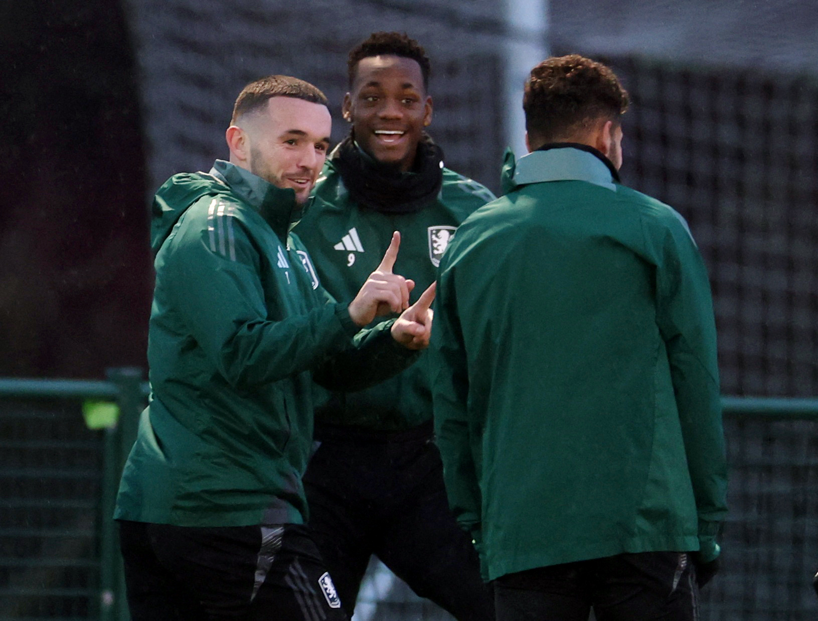 Champions League -  Aston Villa Training