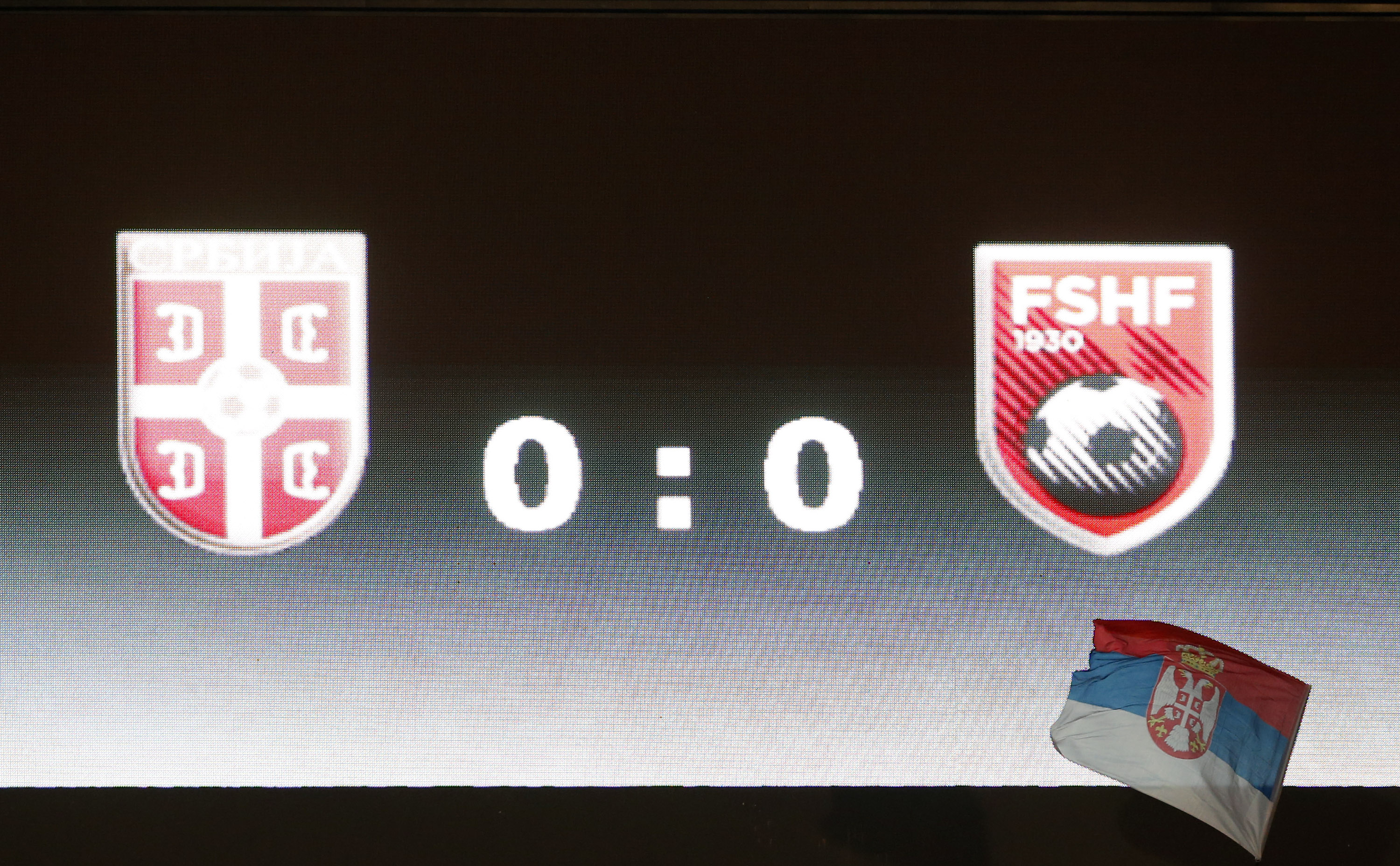 Serbia Albania Euro Soccer