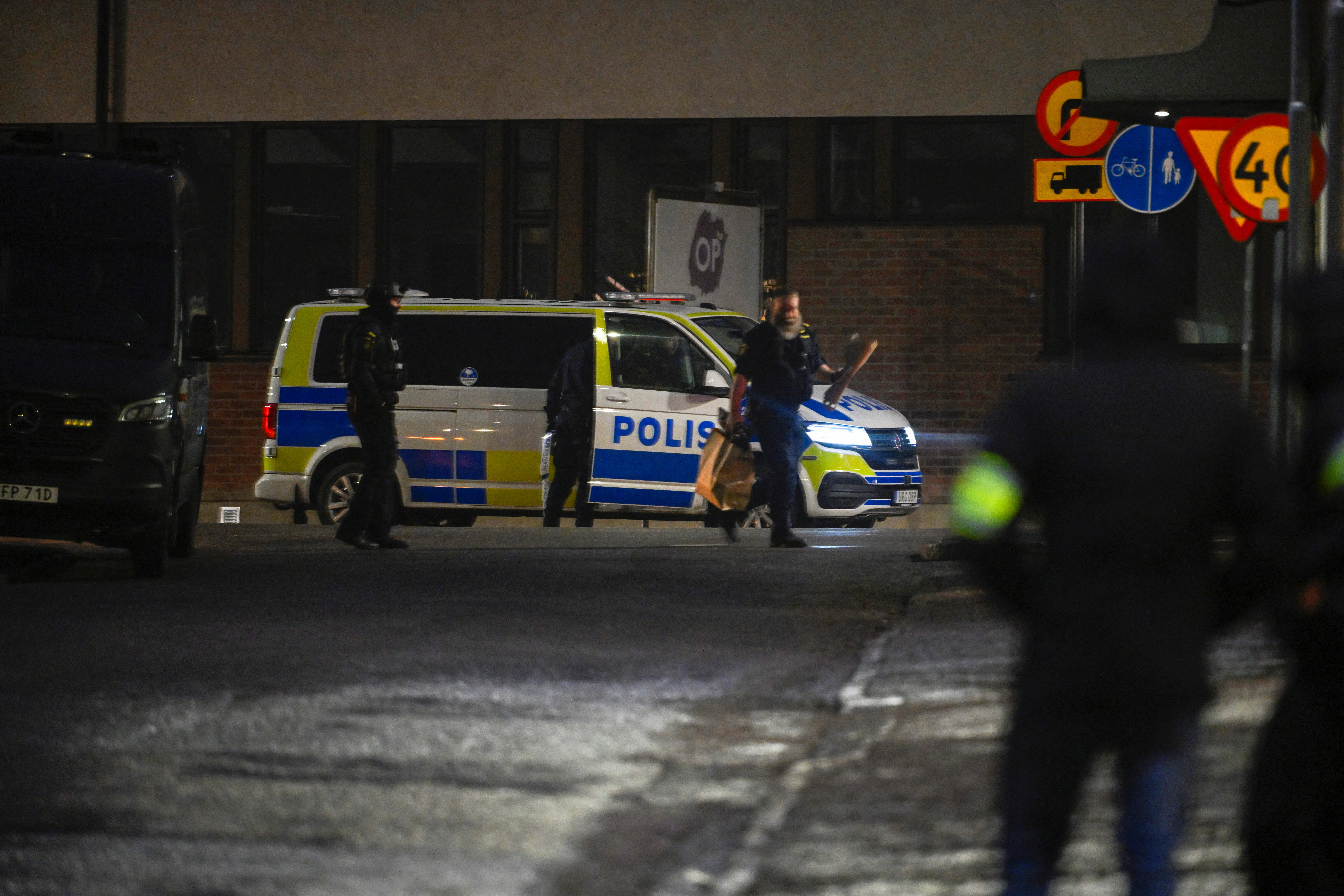Shooting attack at school in Orebro