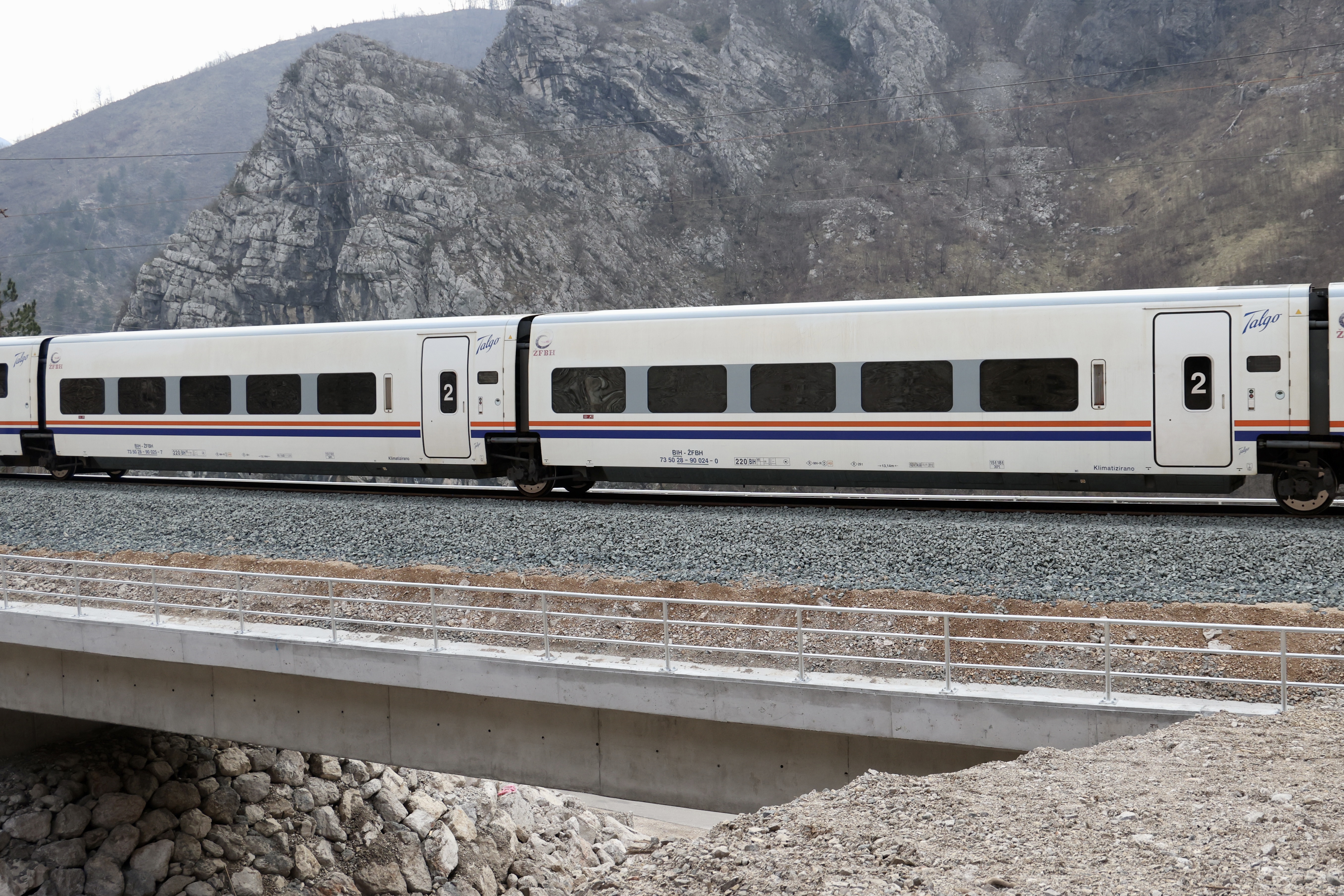 voz obnovljena pruga u Jablanici