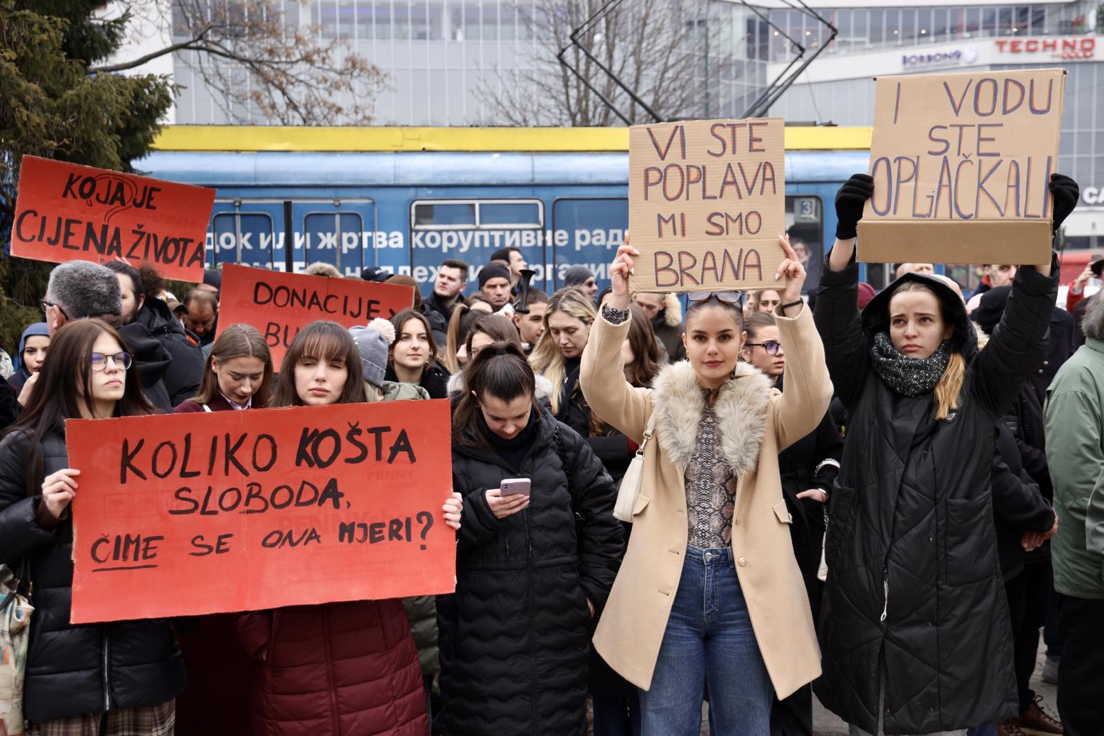 Protesti studenata u Sarajevu