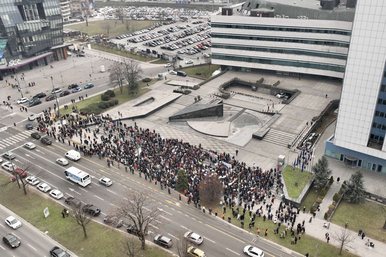 Protesti studenata u Sarajevu