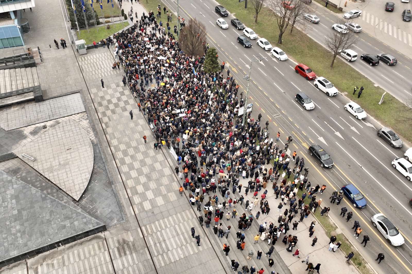 Protesti studenata u Sarajevu