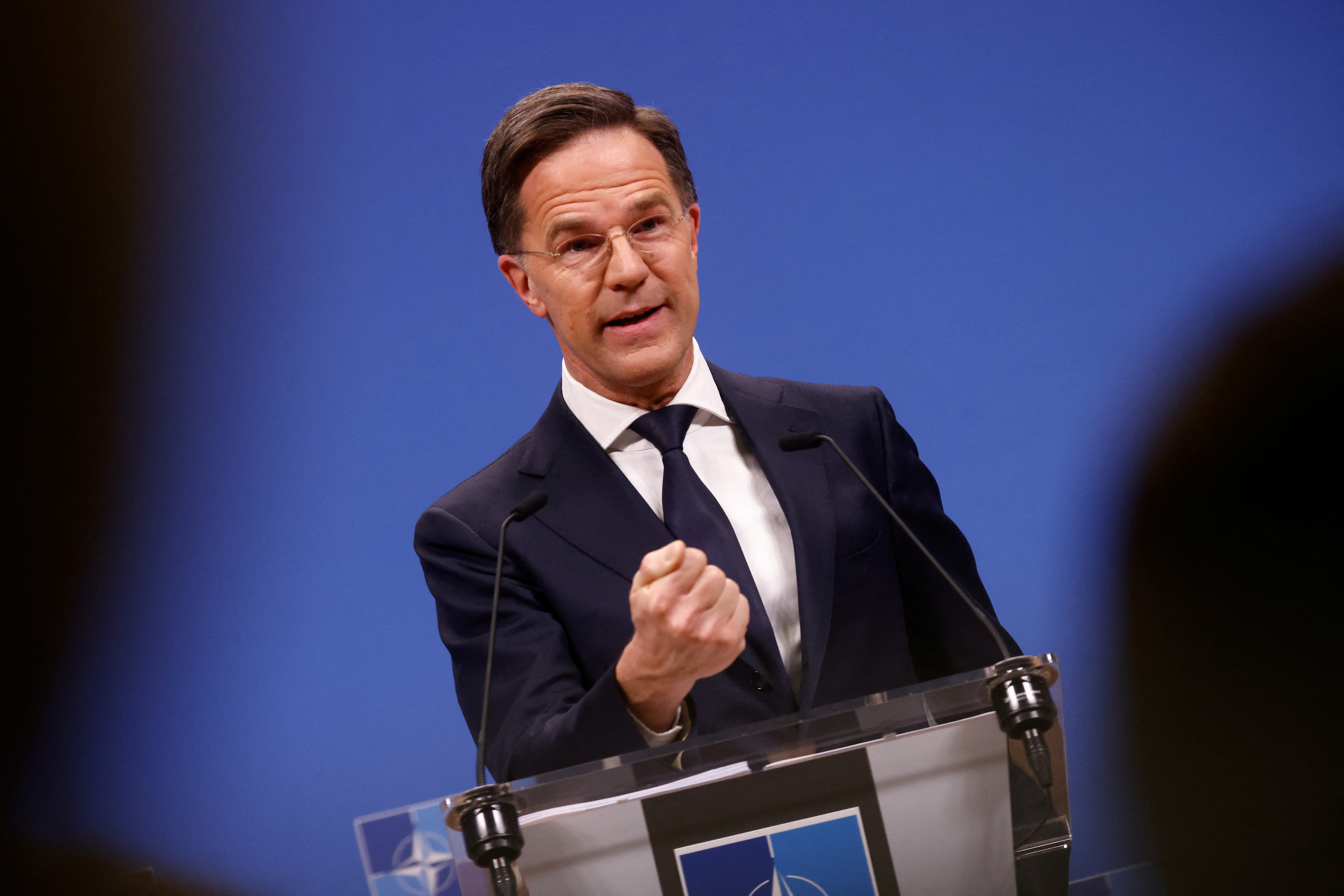 Eve of NATO defence ministers' meeting at the alliance's headquarters in Brussels