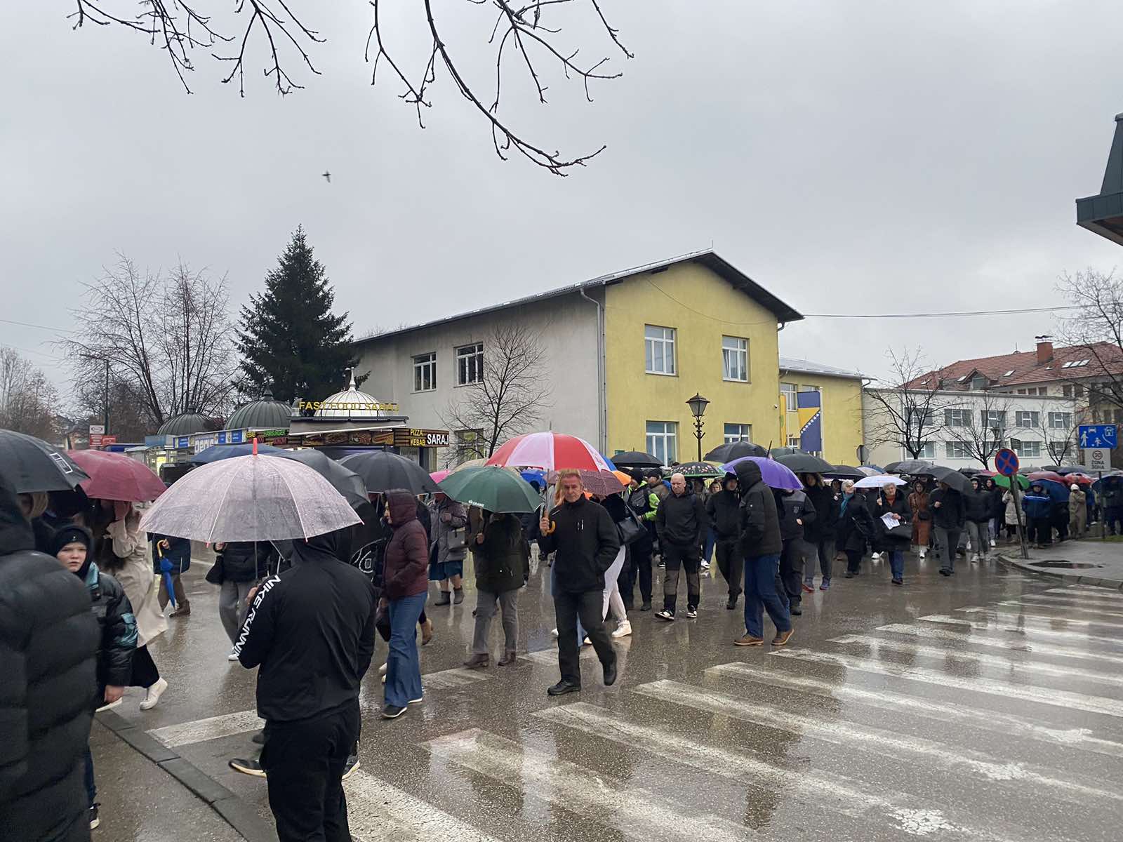 Mirna šetnja građana u Kalesiji (N1)